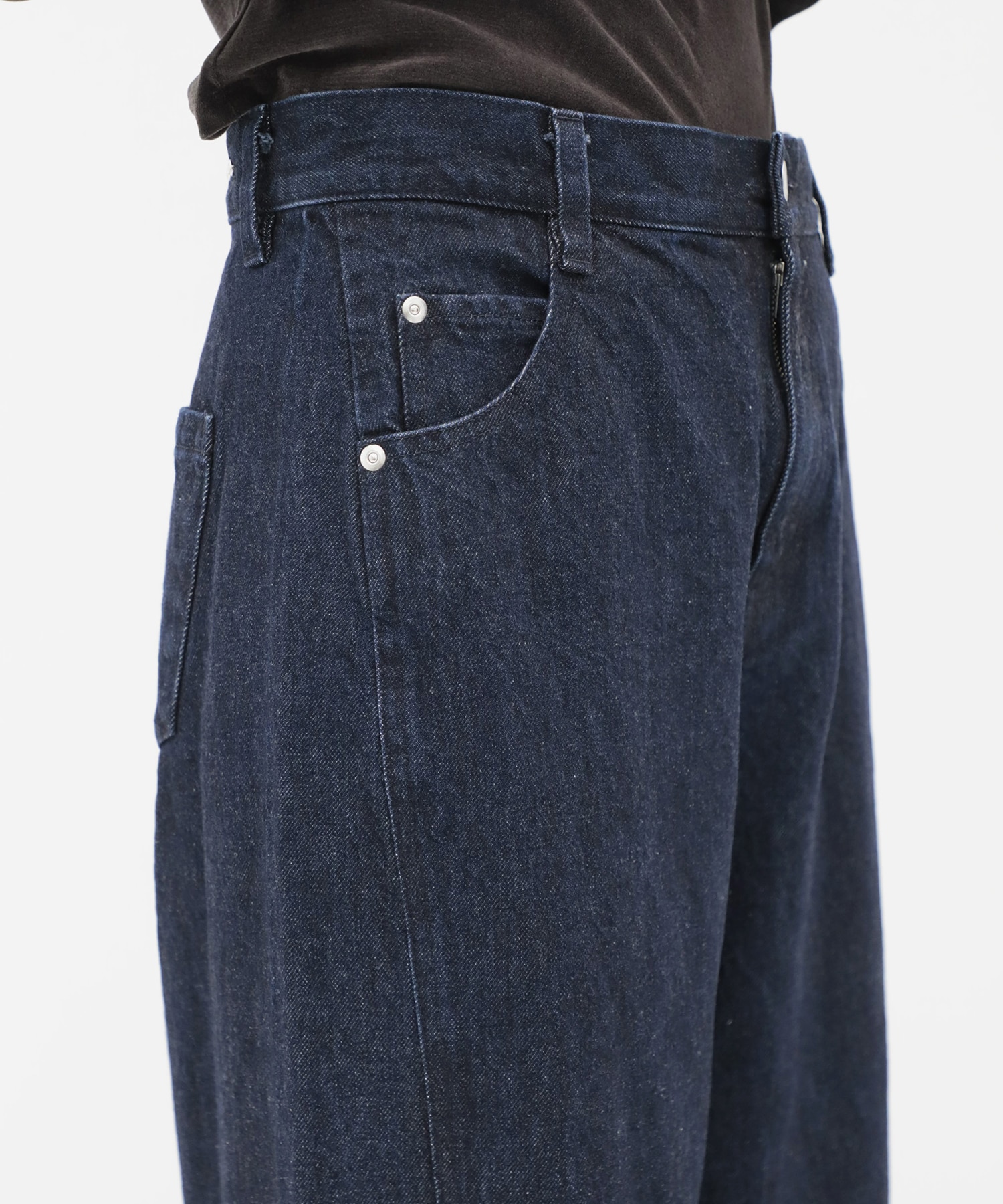 Motif Denim Pants RITAN