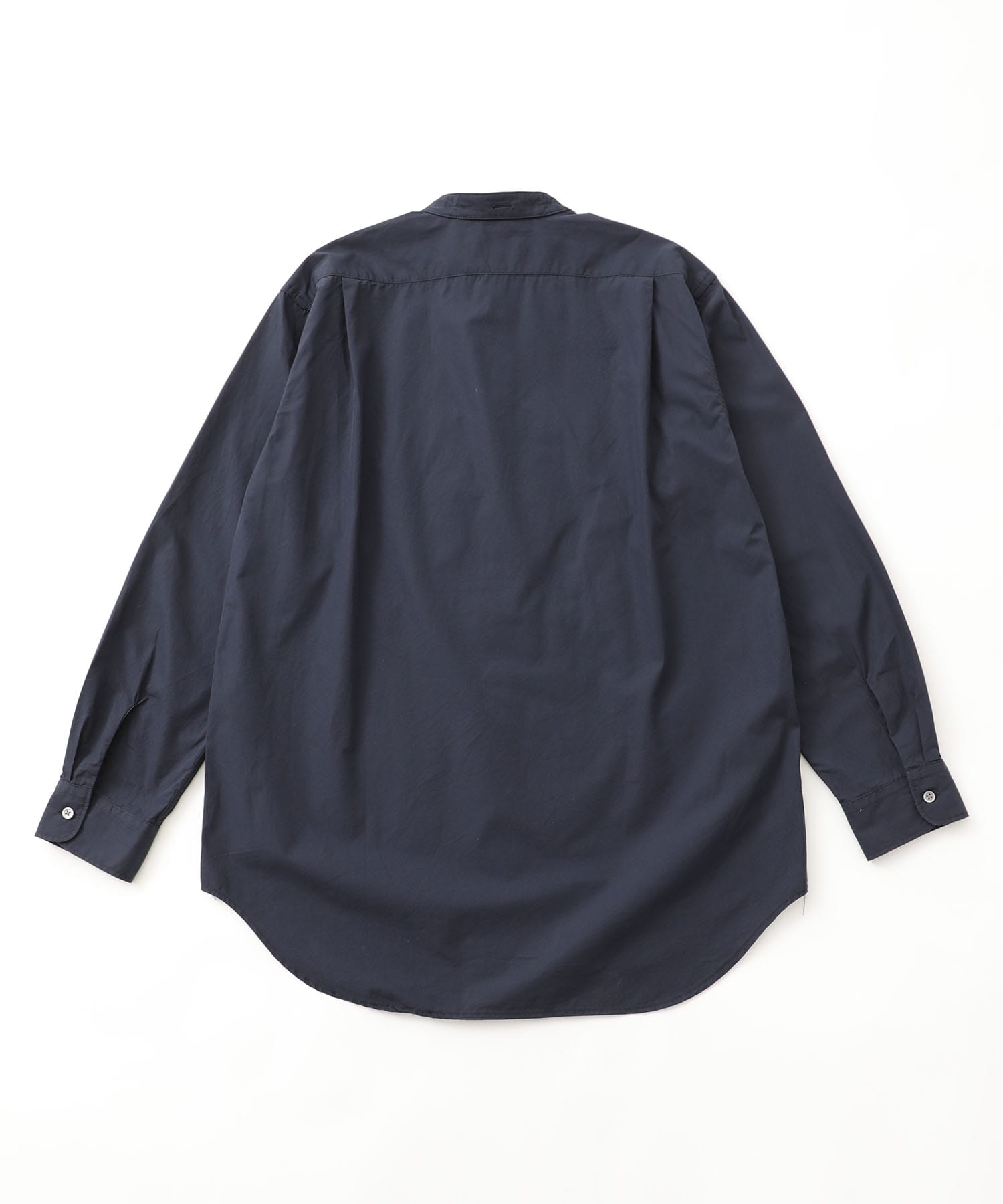Banded Collar Shirt Broadcloth Engineered Garments