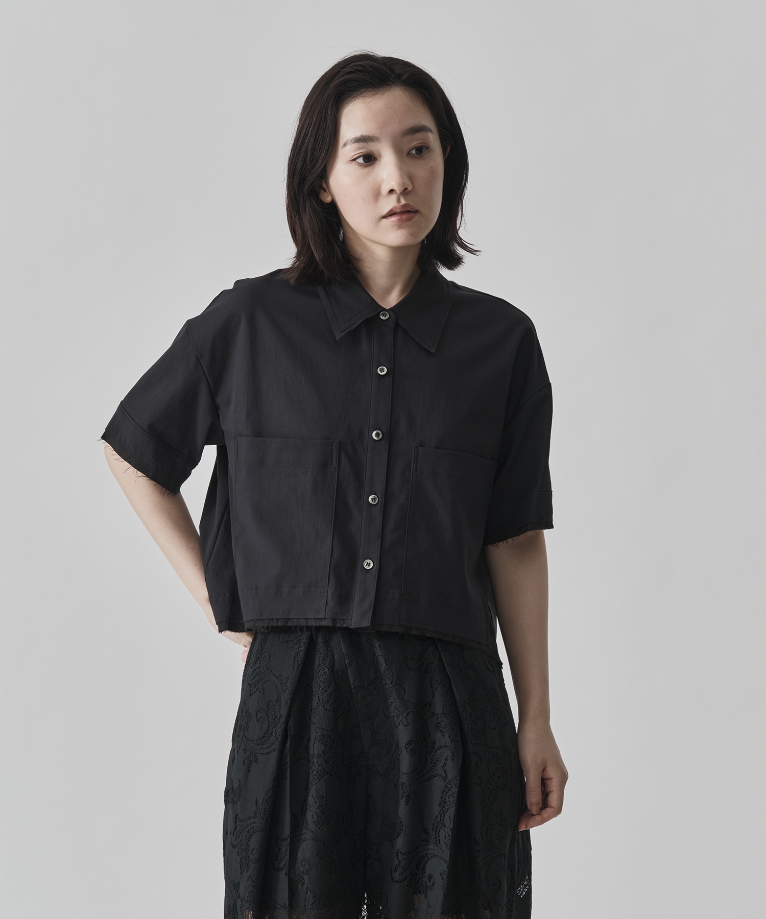 Double Pocket Short Shirt CITY TOKYO