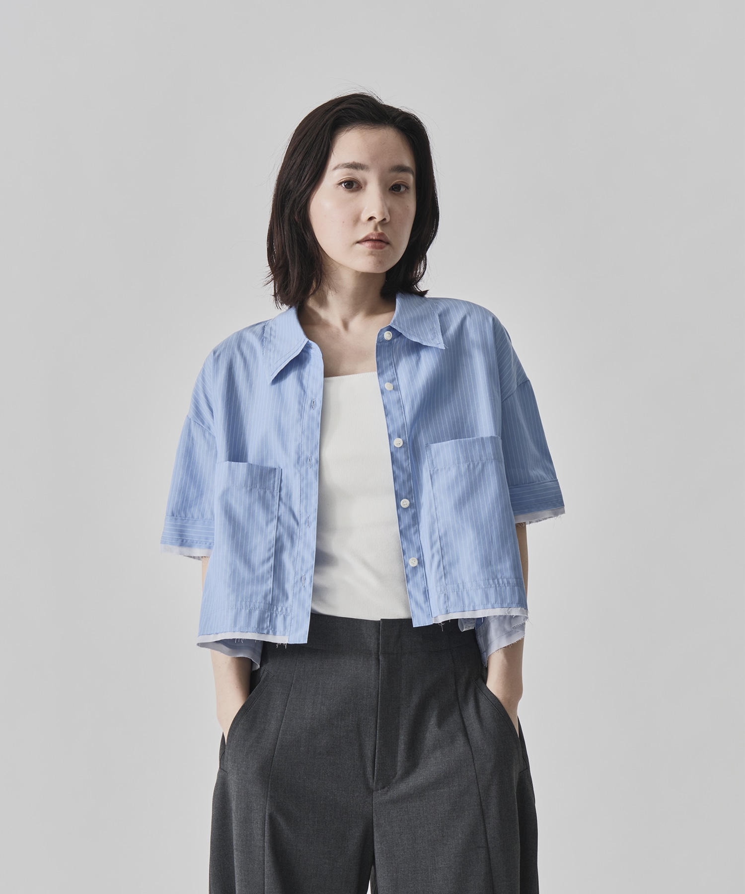 Double Pocket Short Shirt CITY TOKYO