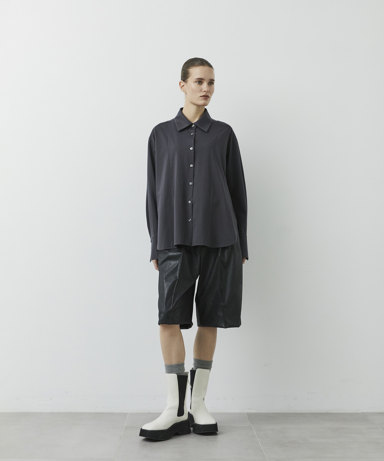 KANEMASA Silk Shirt CITY TOKYO
