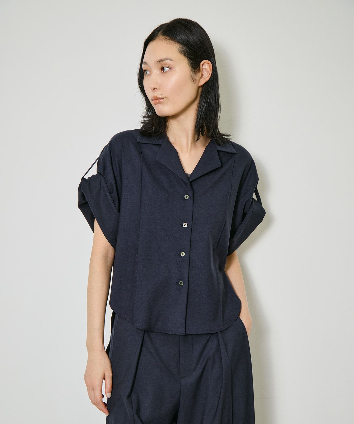 Super120 Tropical Shirt CITY TOKYO