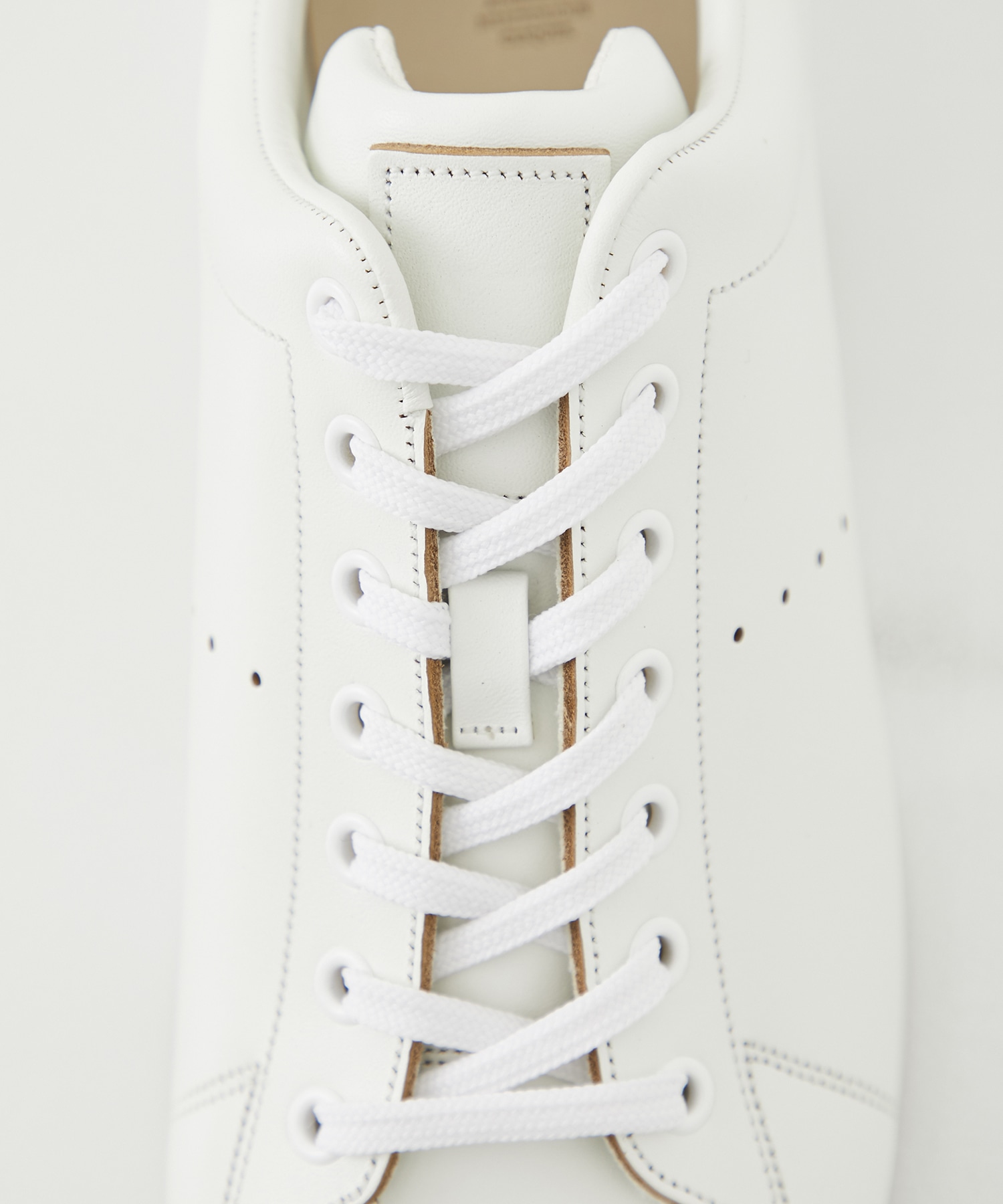 foot the coacher/suède shoes（white）