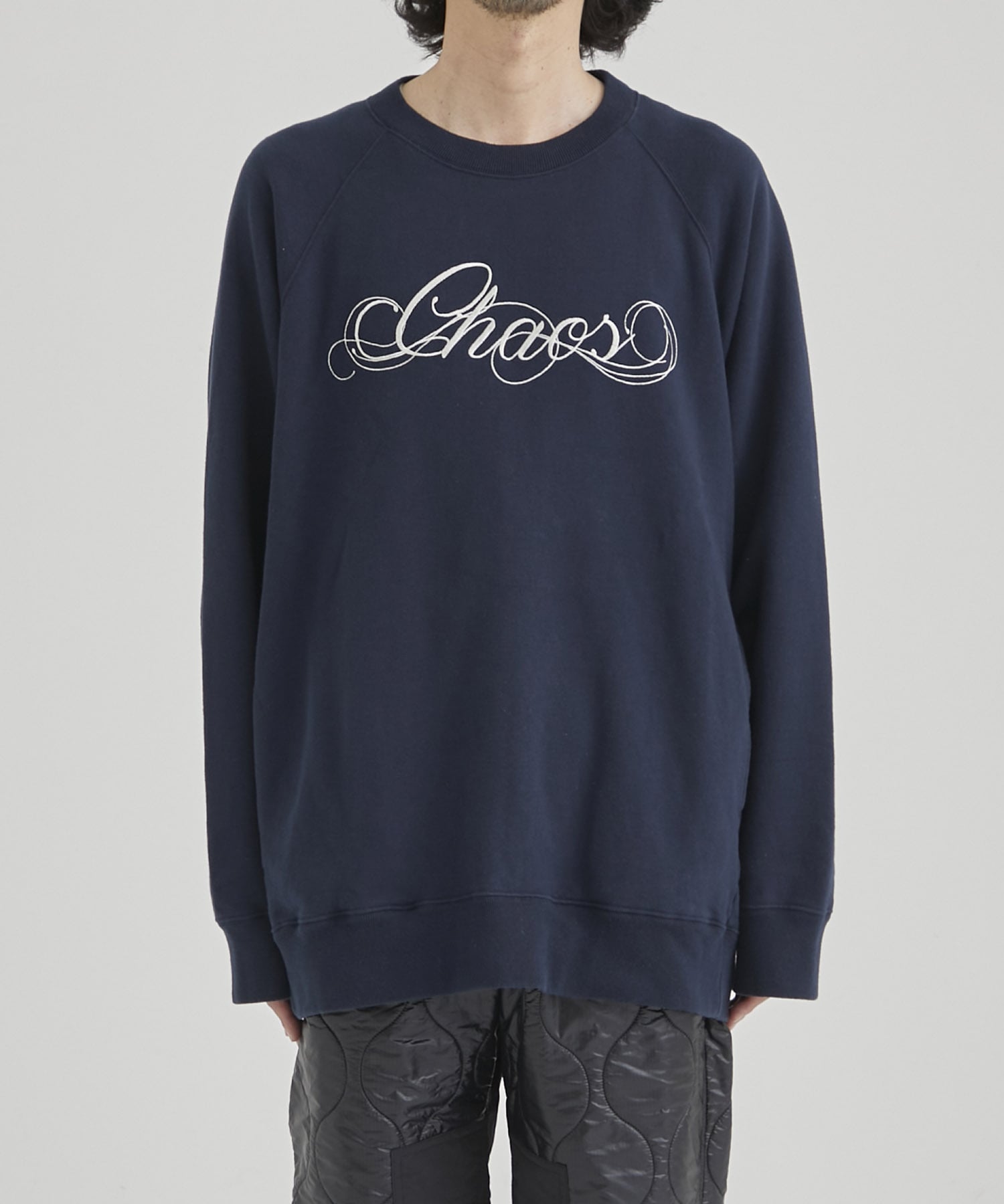 UC2B9810-2 SWEAT PO CHAOS(2 NAVY): UNDERCOVER: MEN｜THE TOKYO