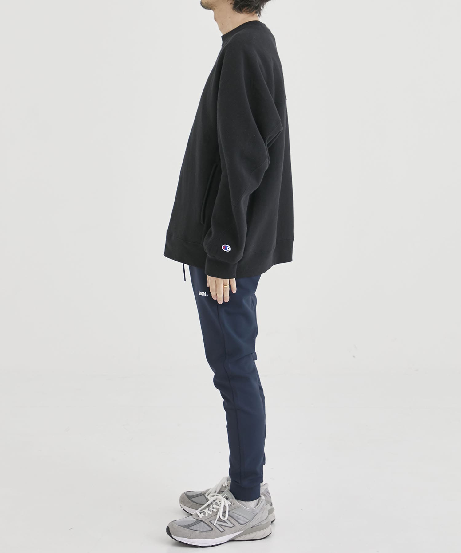 PDK RIBBED PANTS(S NAVY): F.C.Real Bristol: MEN｜THE TOKYO ONLINE