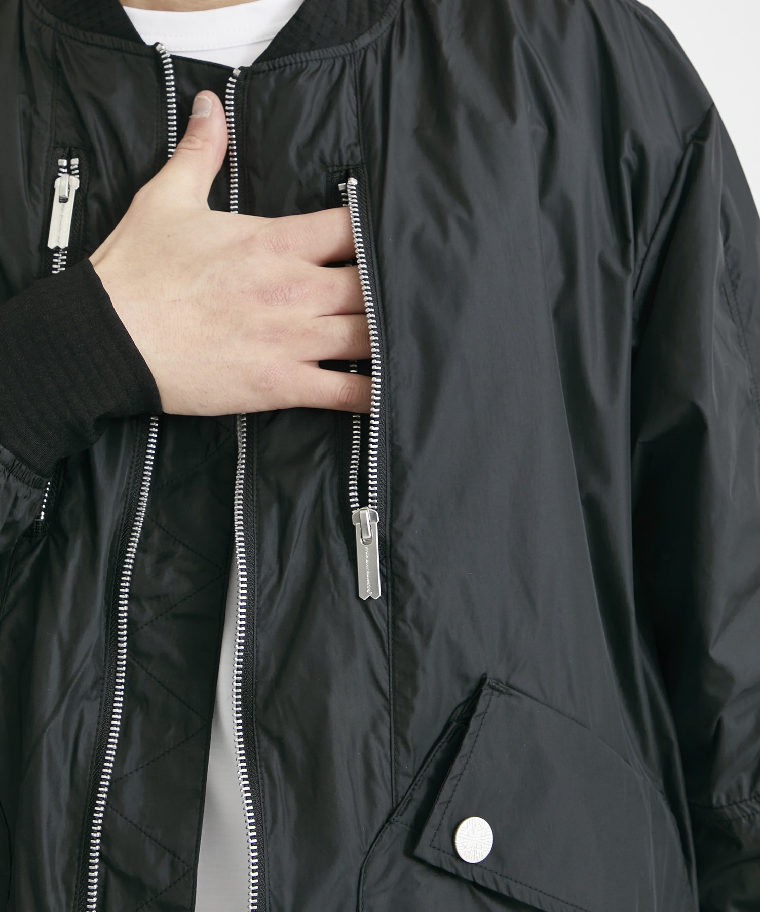 新品未使用品White Mountaineering NYLON MA-1 JACKET