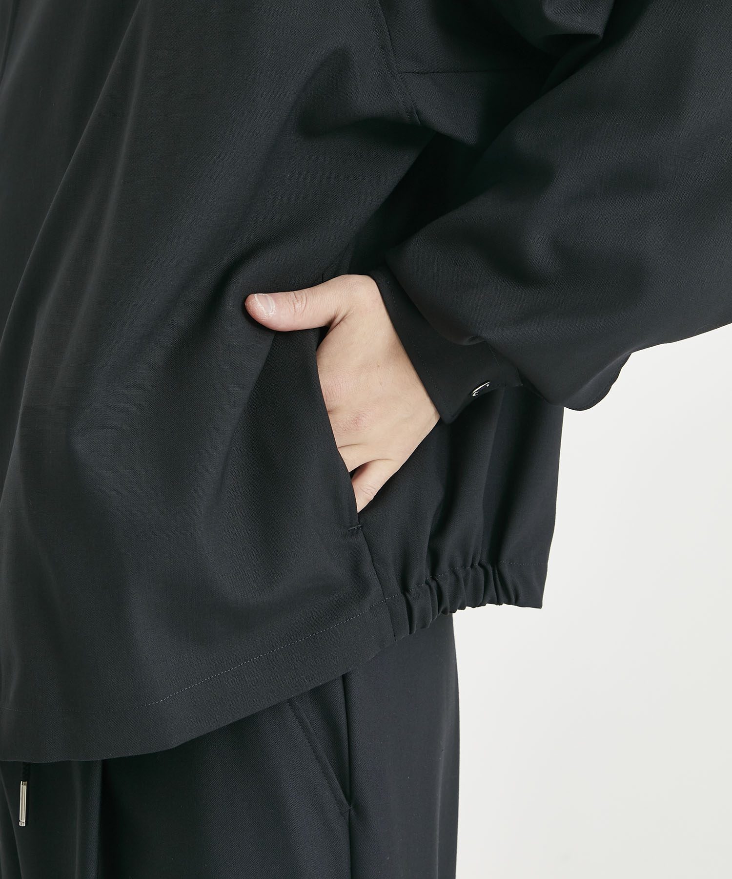 RERACS COLLARLESS BLOUSON THE RERACS