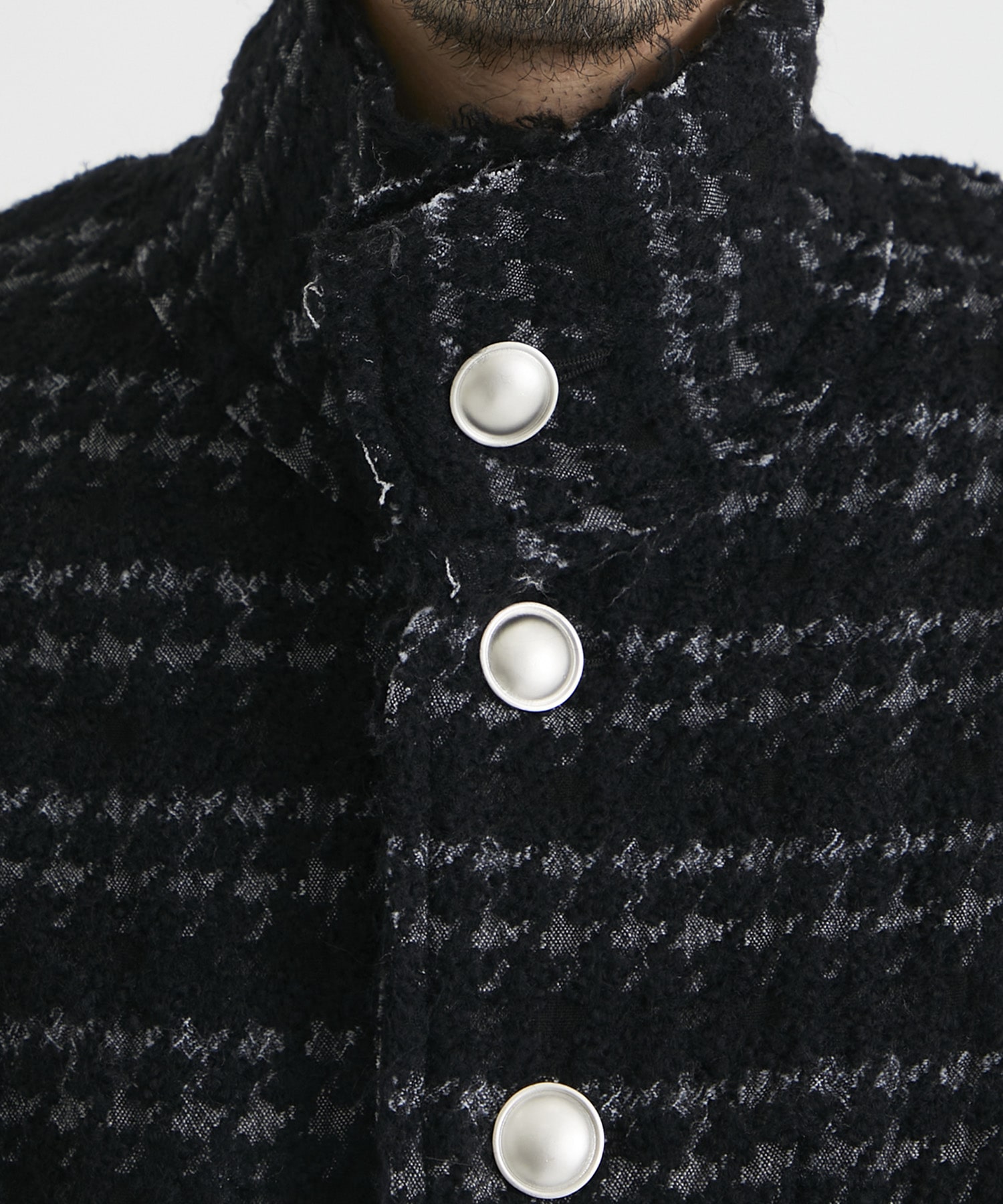 EX. HOUNDSTOOTH OVER BLOUSON ｜ sulvam