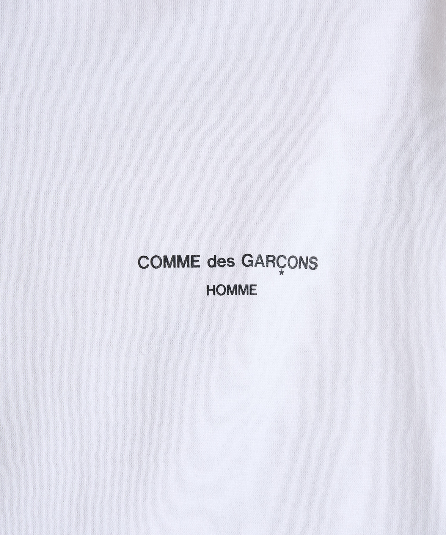 HM-T101-051 S/S TEE COMME des GARCONS HOMME