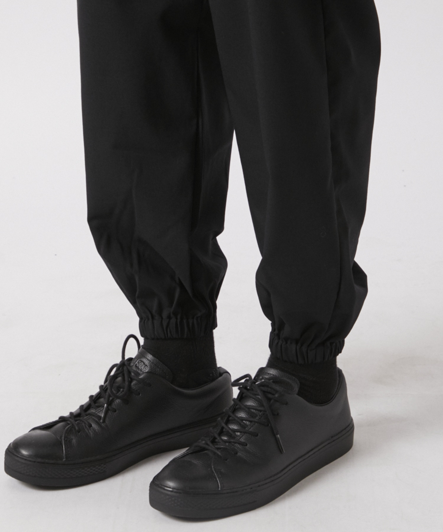 WOOL TROPICAL WIDE FIT JOGGER PANTS SOPHNET.