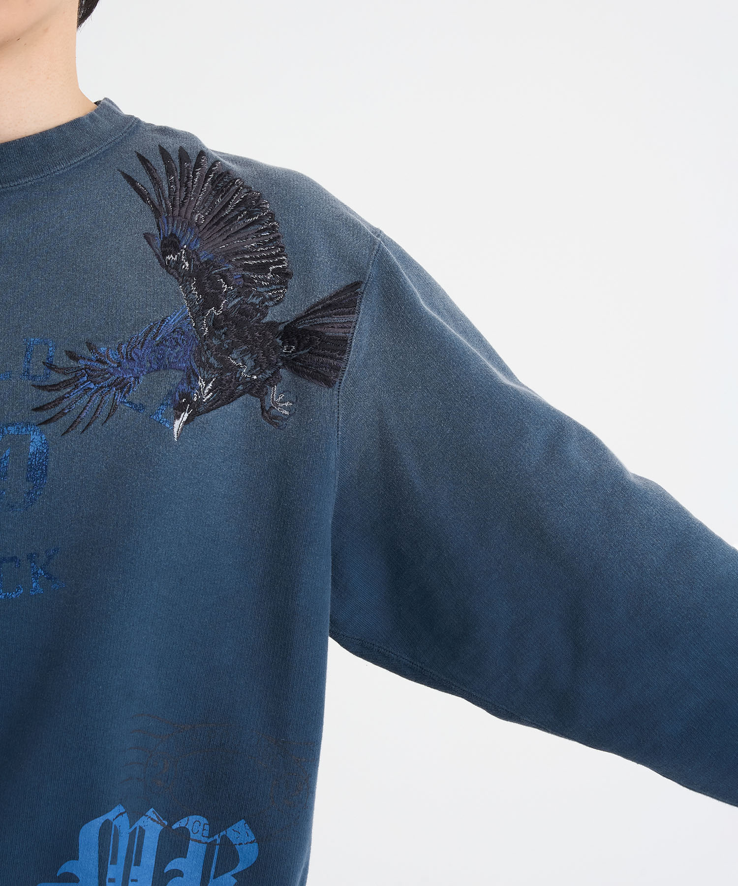 Vintage-effect sweatshirt KHOKI