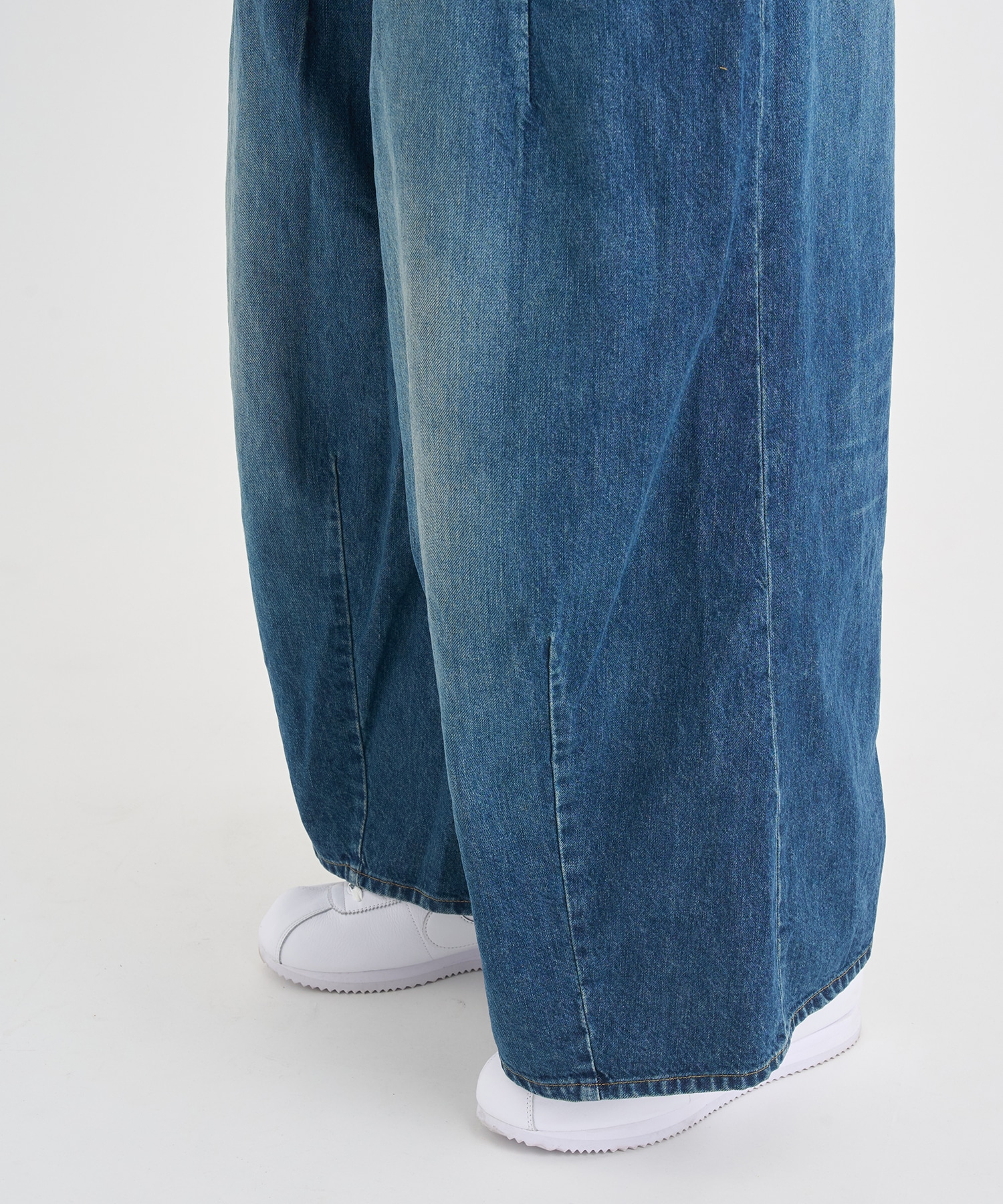 H.D.BAGGY PANT - JEAN/12oz DENIM NEEDLES