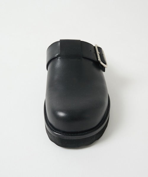 LEATHER BELT MULE foot the coacher