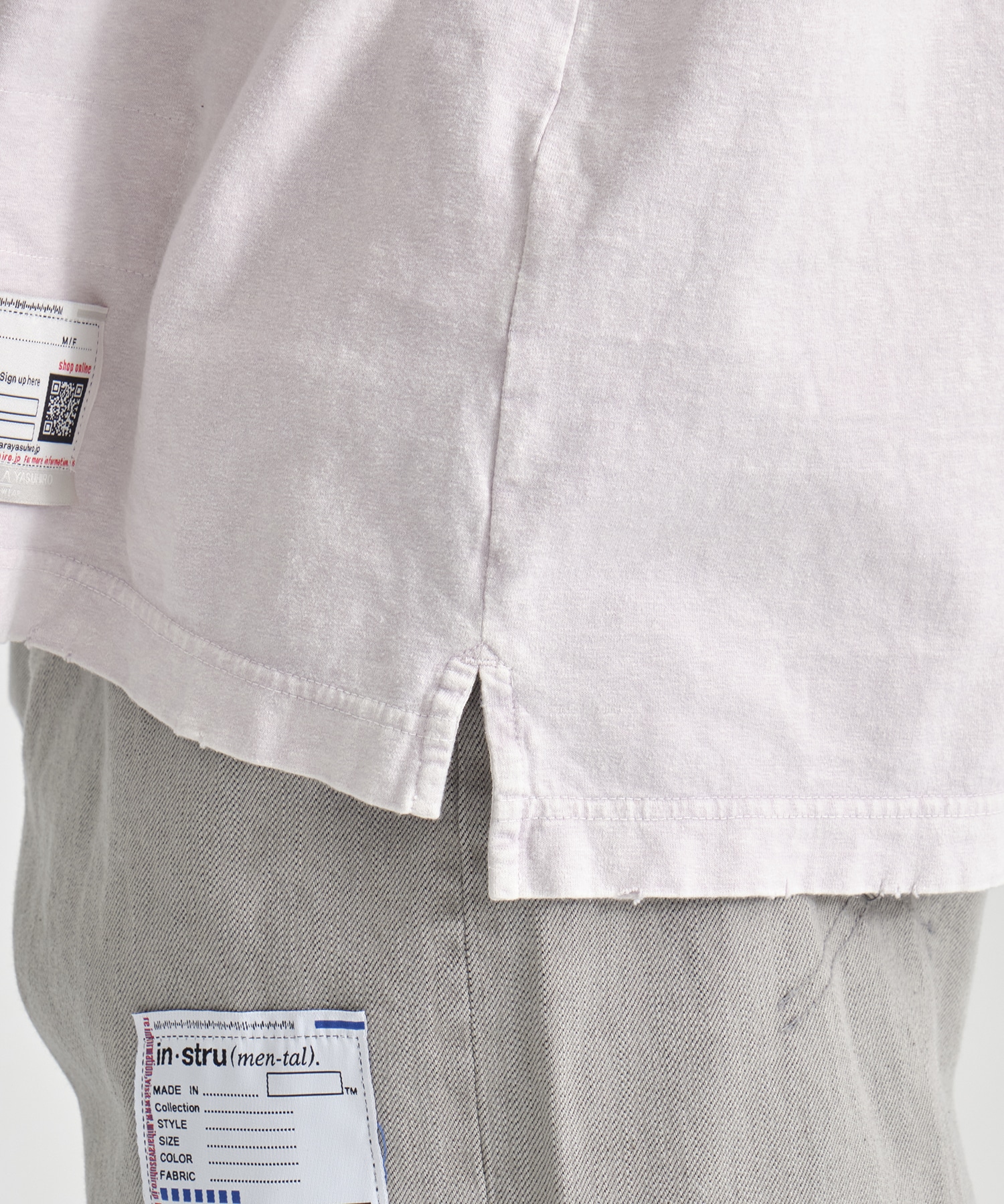 BLEACHED TEE Maison MIHARA YASUHIRO