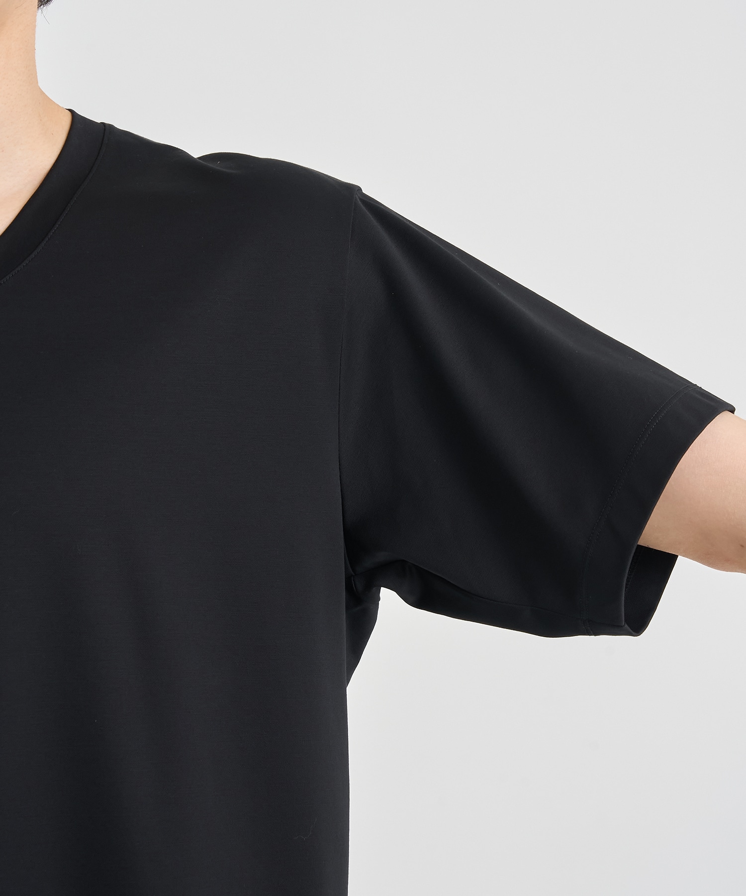 『もう、汗らない』SOLOTEX Jersey S/S V Neck T-Shirts THE TOKYO