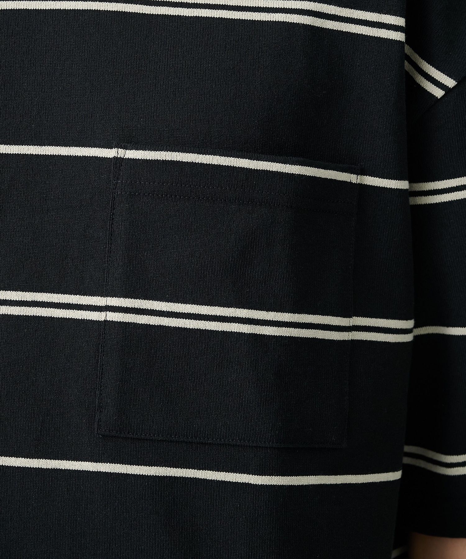 【コムデギャルソンオム】綿度詰天竺ボーダー S/S Tee COMME des GARCONS HOMME