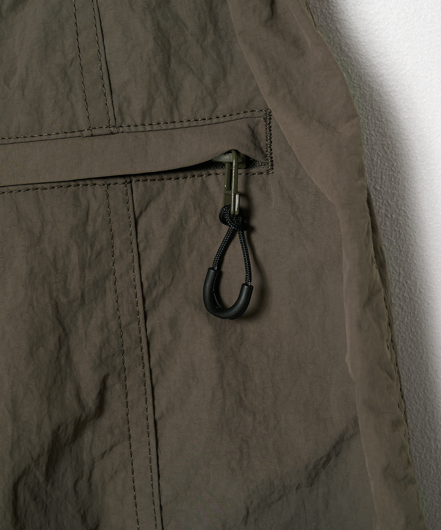 【コムデギャルソンオム】ナイロンタッサー Belt Shorts COMME des GARCONS HOMME