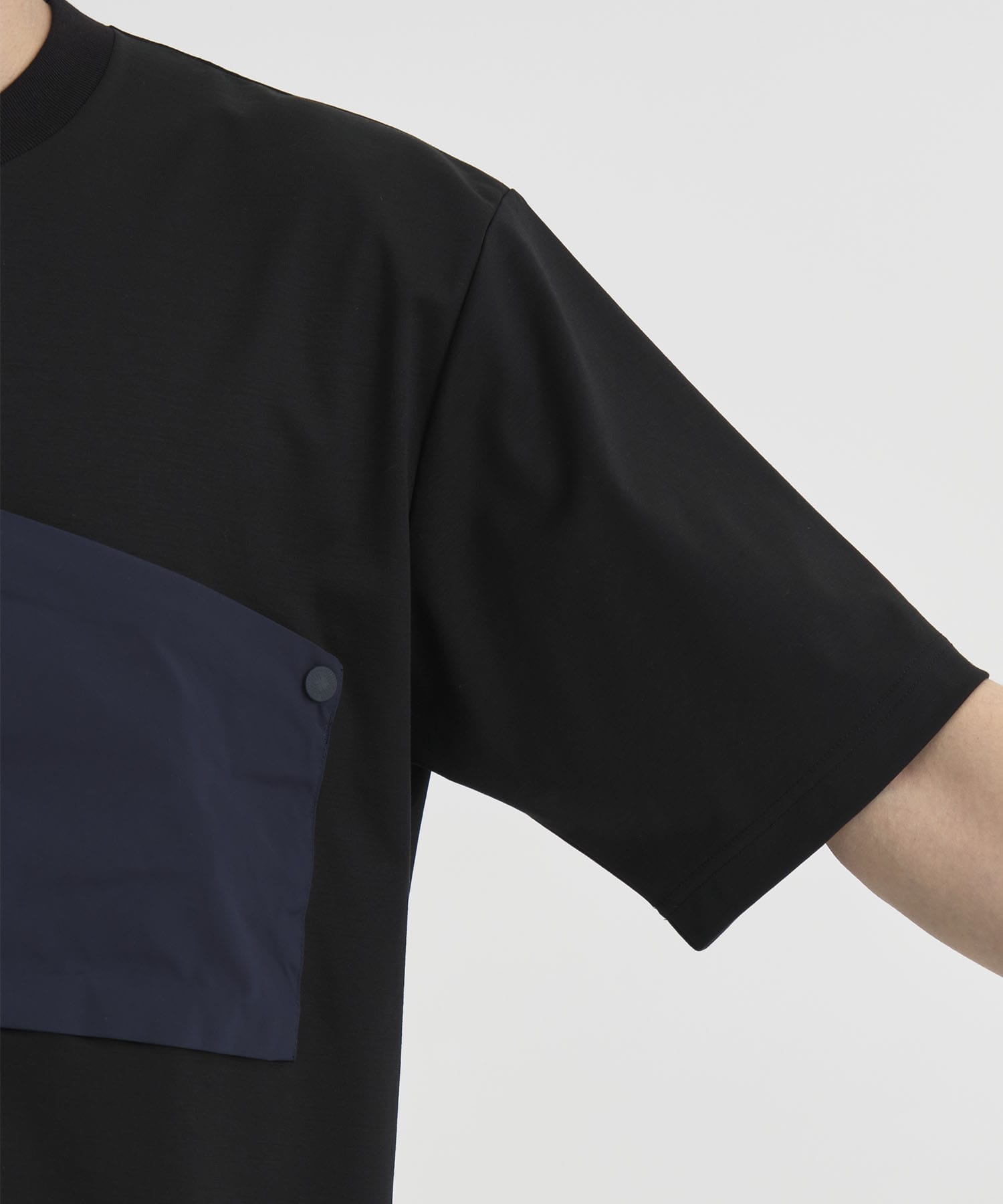別注 DRAW CORD S/S POCKET TEE White Mountaineering