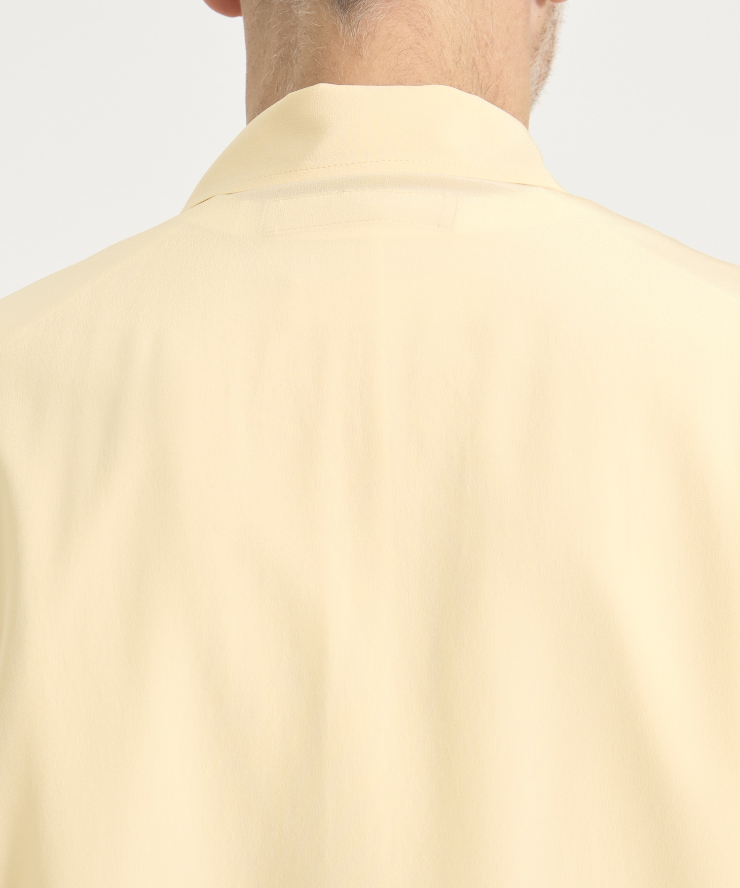 皺にならない洗えるSilk S/S Shirts THE TOKYO
