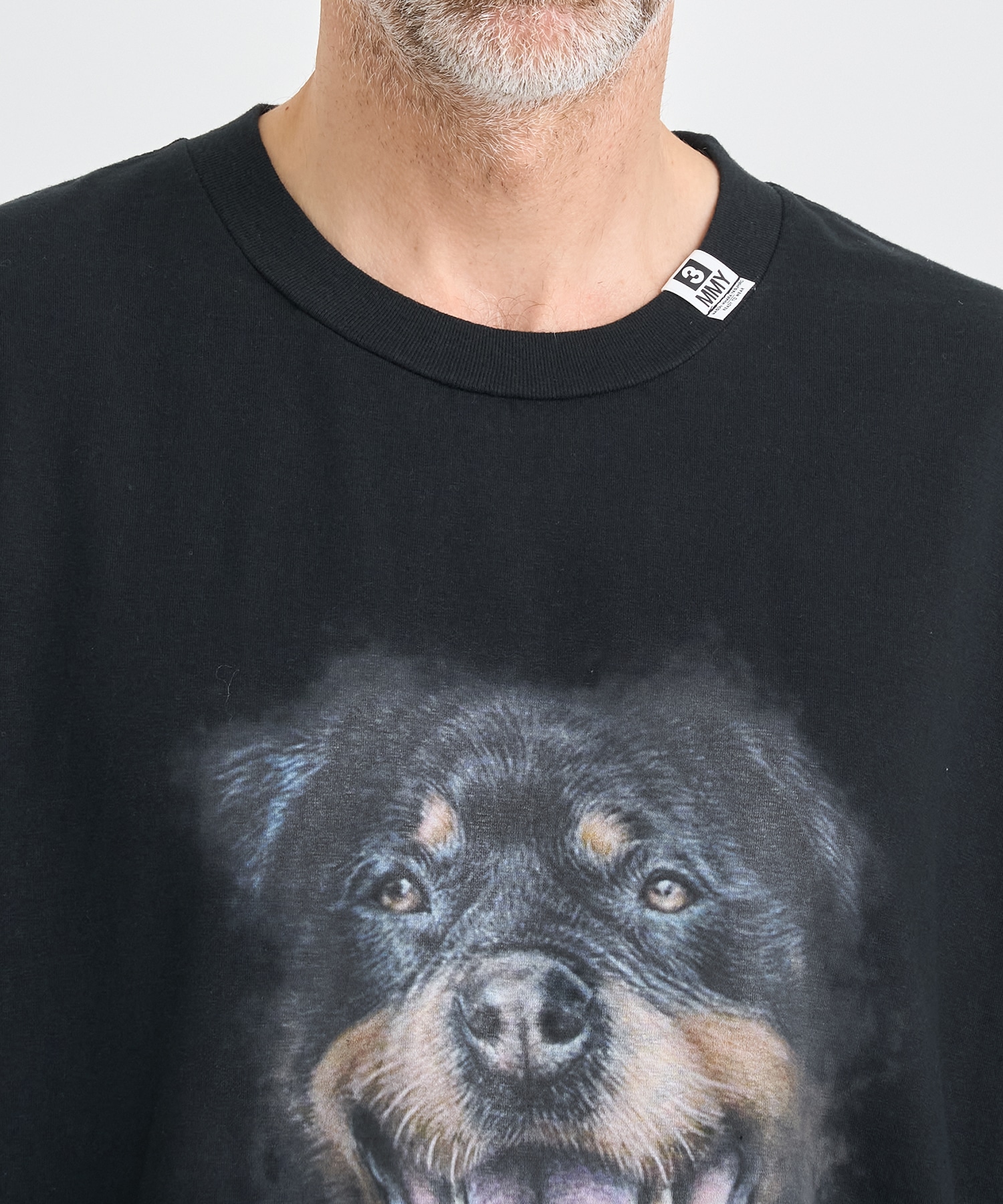 DOG PRINTED TEE Maison MIHARA YASUHIRO