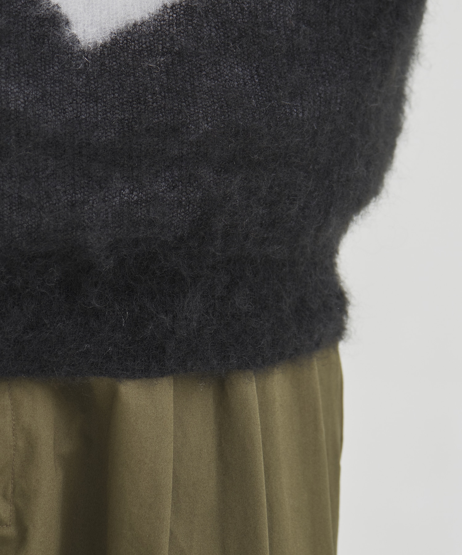 Photogram Intarsia Sweater YOKE