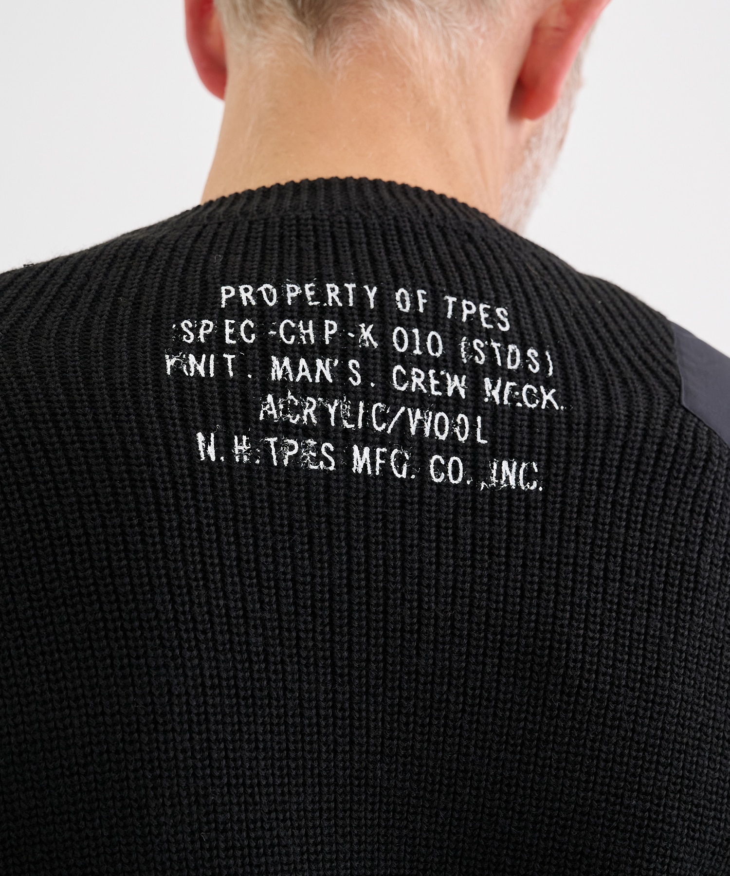 別注TRNG ONLY KNIT PO N.HOOLYWOOD