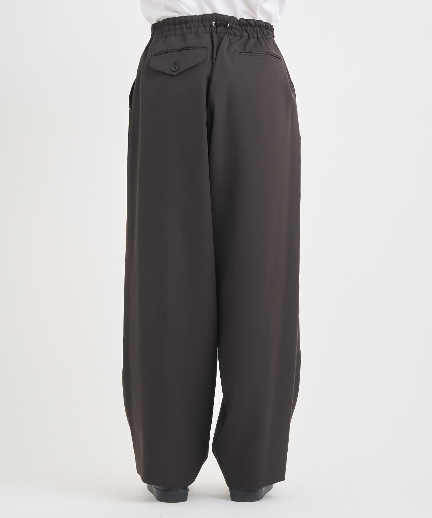 25WCM-P14121 WOOL TRACK PANTS kolor