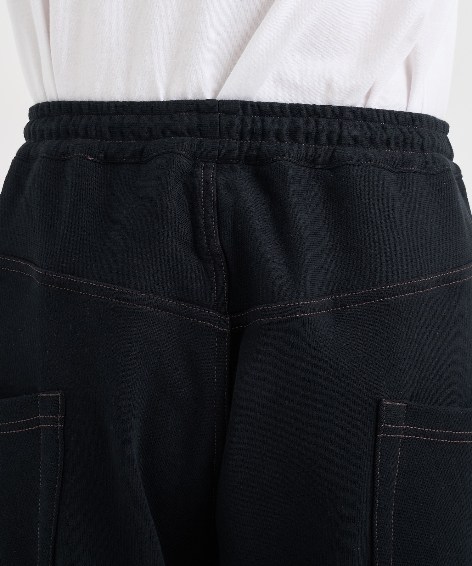 3D cutting sweat pants KHOKI