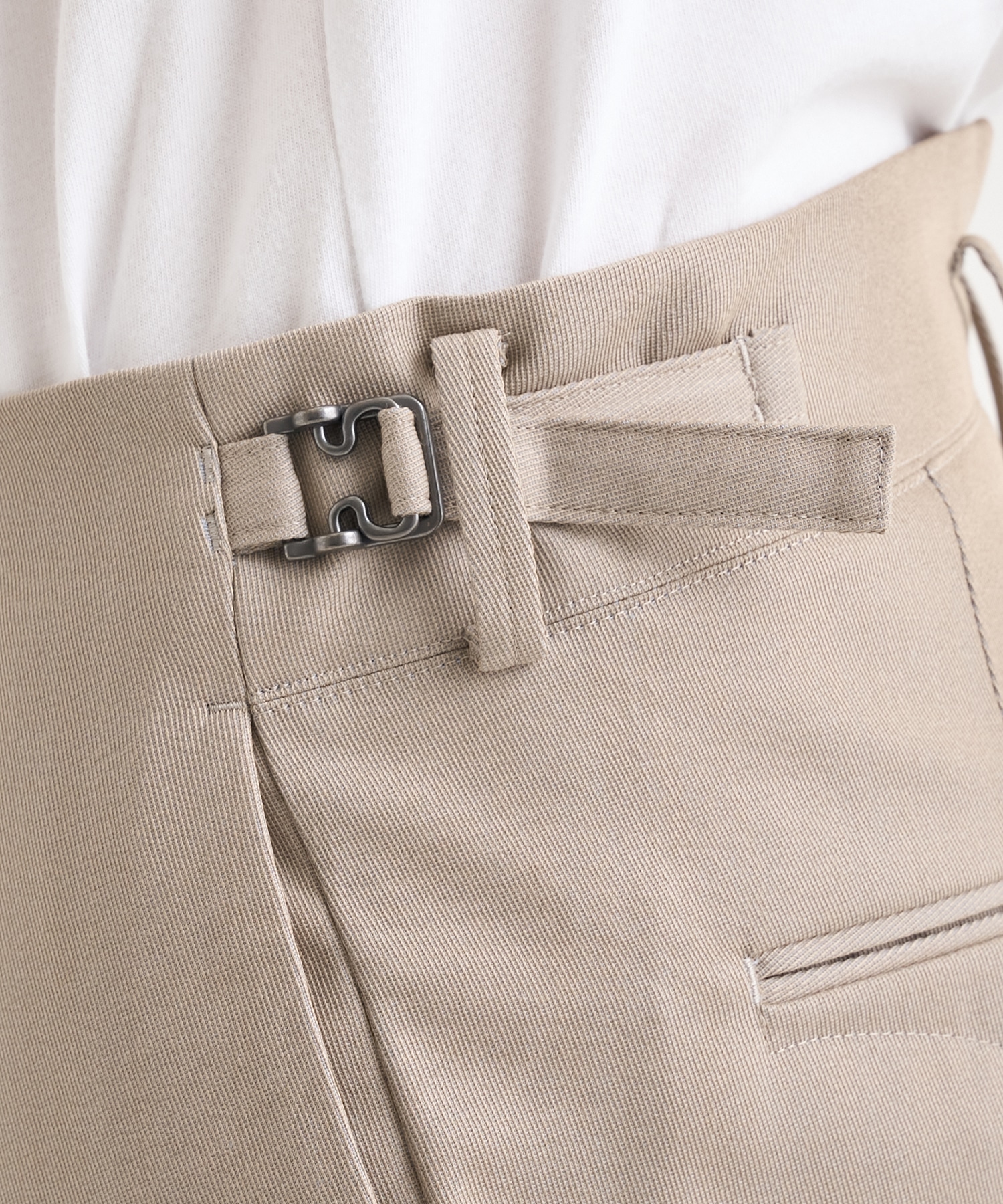 別注SEMI FLARED PANTS IRENISA
