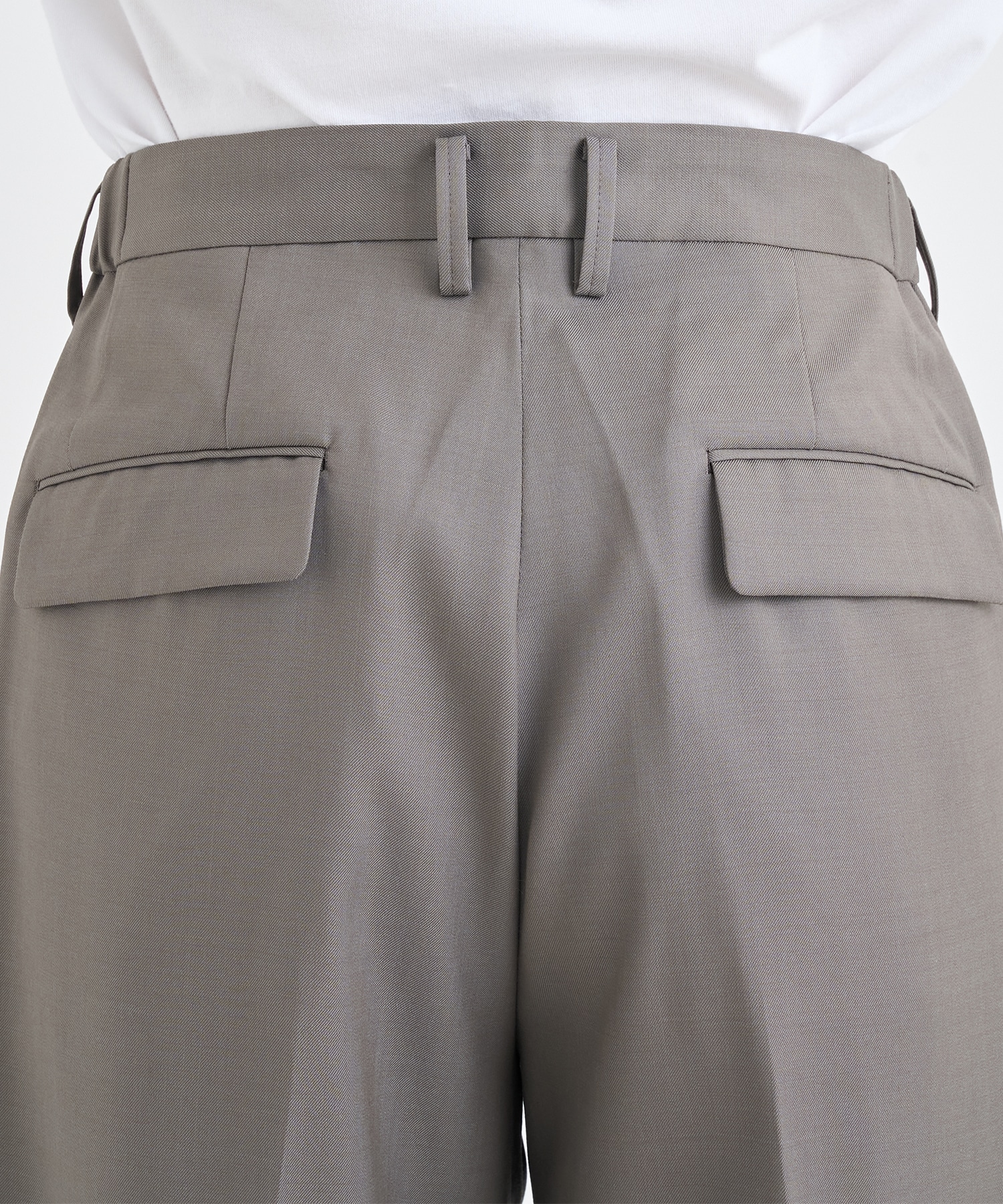 TWO TUCKS WIDE TROUSERS IRENISA