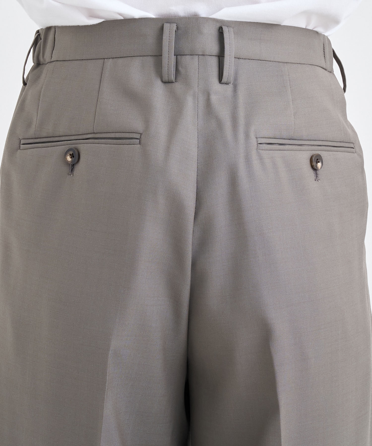 TWO TUCKS TAPERED TROUSERS IRENISA