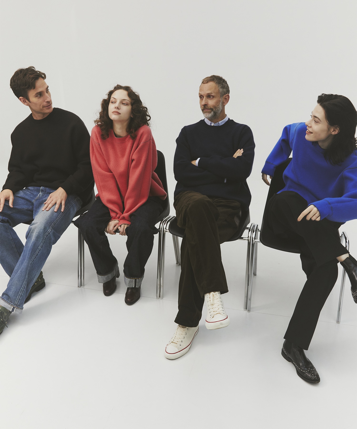 CASHMERE REVERSIBLE PULLOVER CASHMERE CASHMERE