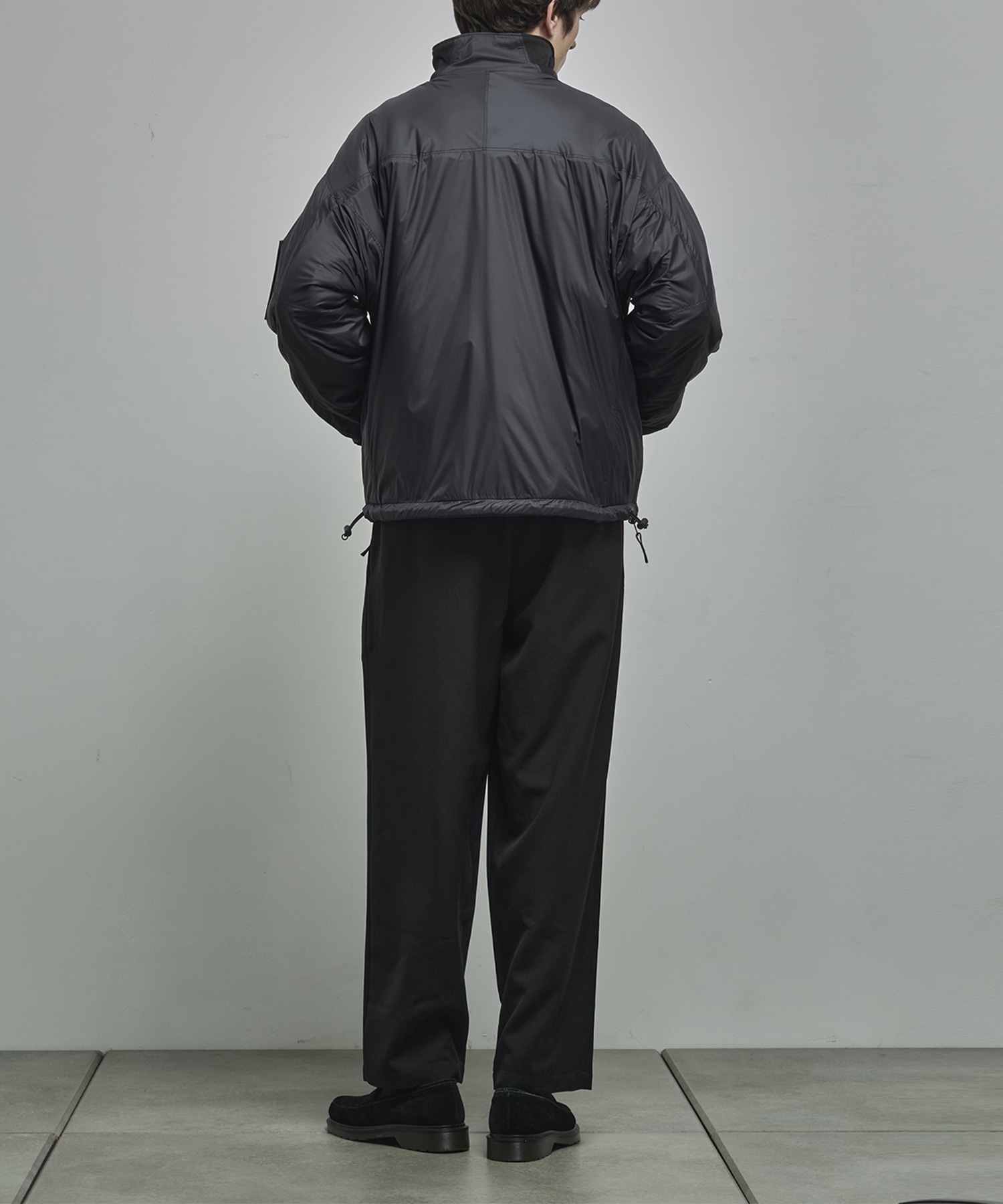 ×WILD THINGS 9252-BL01-003 REVERSIBLE OVERSHIRT N.HOOLYWOOD