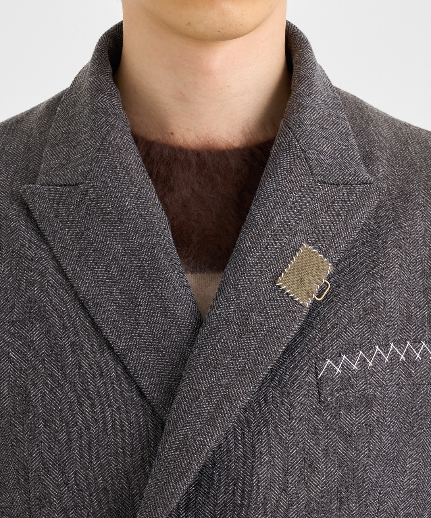 25WCM-J02105 TWEED JACKET kolor