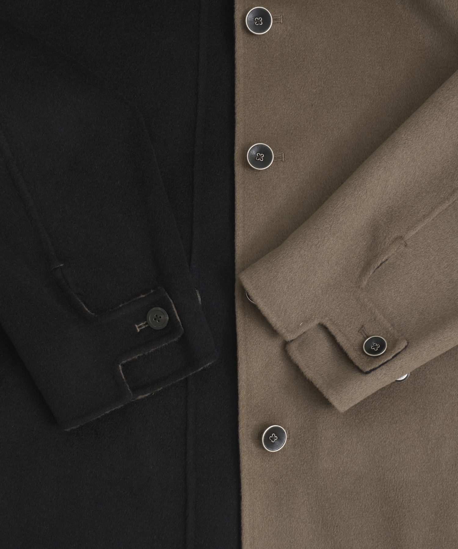 【MENS】CASHMERE REVERSIBLE STAND ZIP BLOUSON CASHMERE CASHMERE