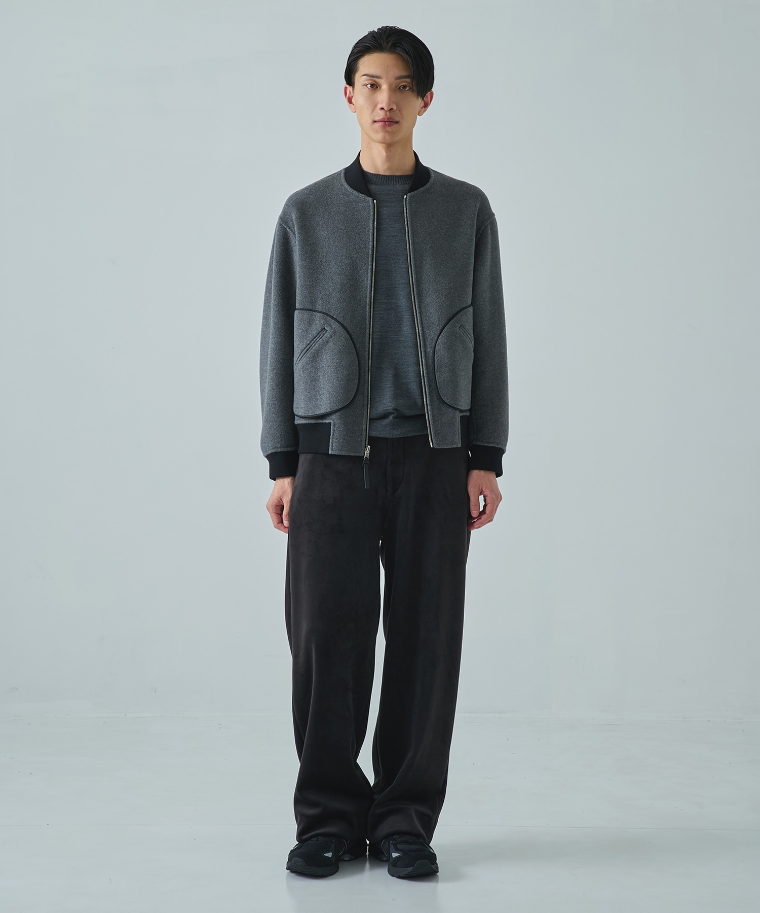 CASHMERE/SILK/WOOL MA-1 CASHMERE CASHMERE