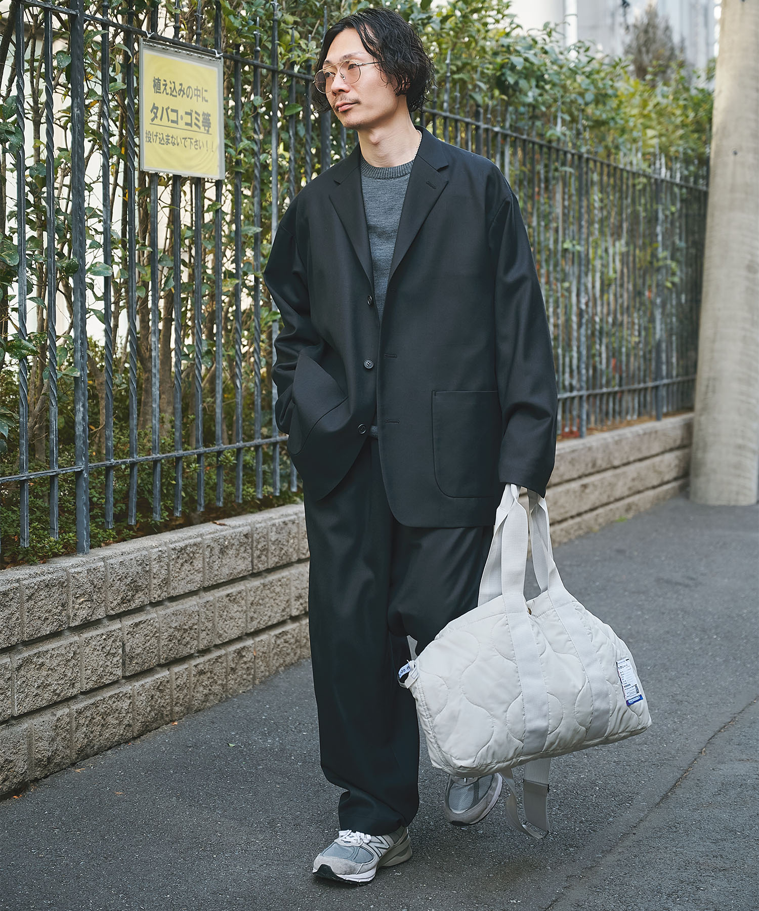 RIPSTOP QUILT 2WAY BAG Maison MIHARA YASUHIRO