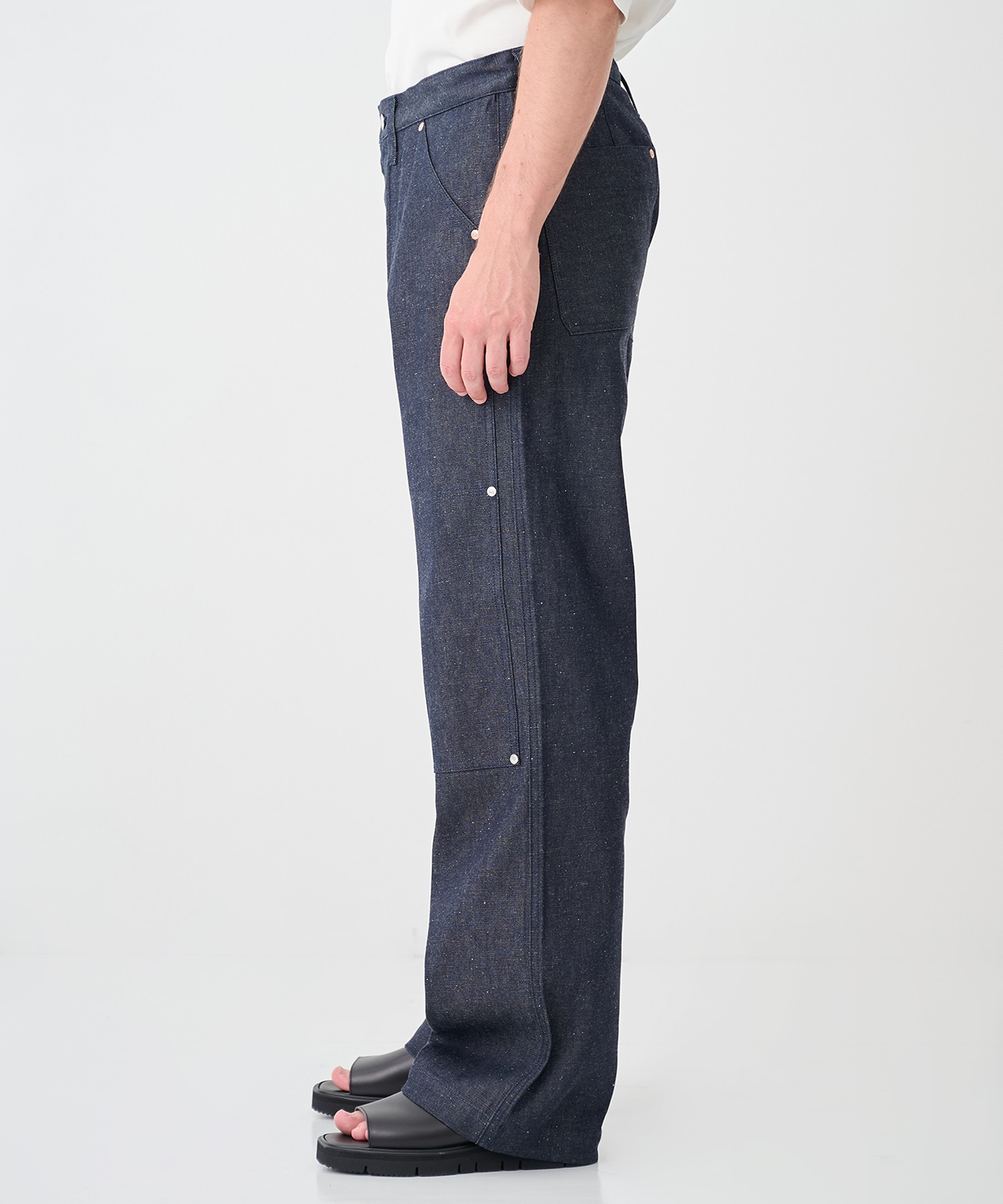 別注NEW CLASSIC WORK JEANS INDIGO LINEN TANAKA