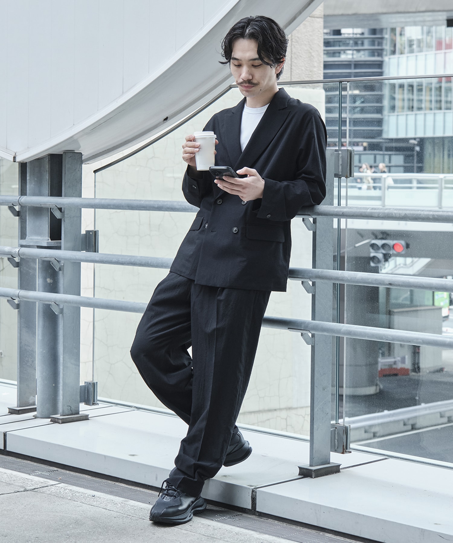 【イレニサ】別注DOUBLE BLEASTED RELAX SHOULDER JACKET IRENISA