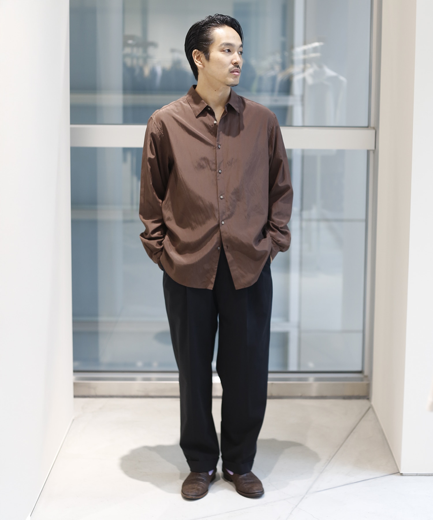 SILK α L/S Shirt SILK α