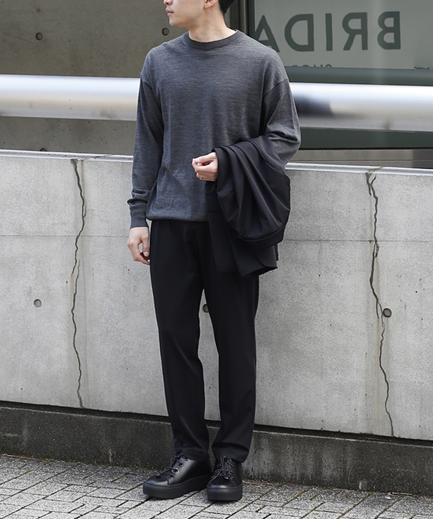 Light Matte Stretch Jersey Easy Tapered Pants THE TOKYO