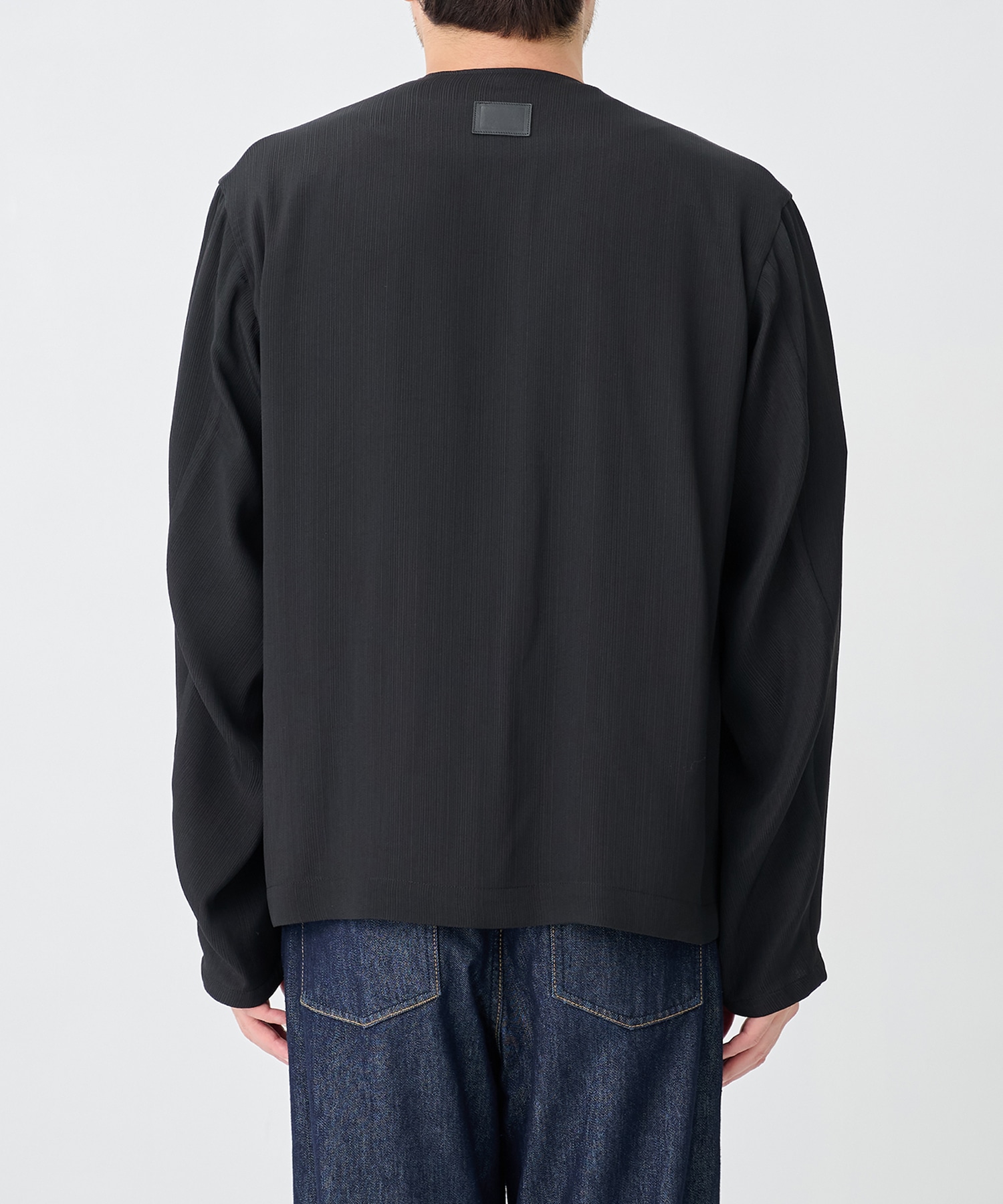 SILK α Pleats Summer Cardigan SILK α