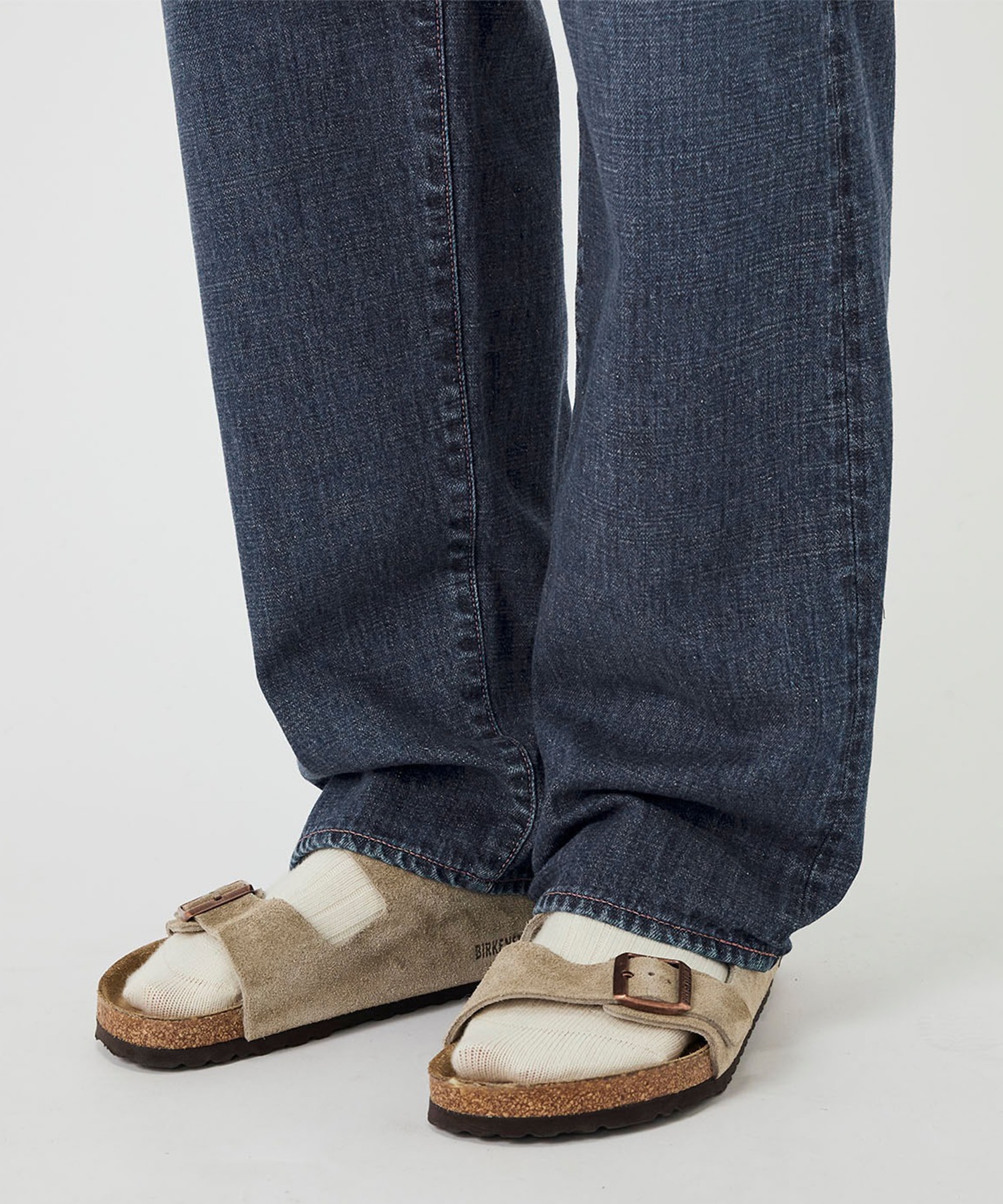 S26FC076 Selvage Denim Straight Pants nanamica