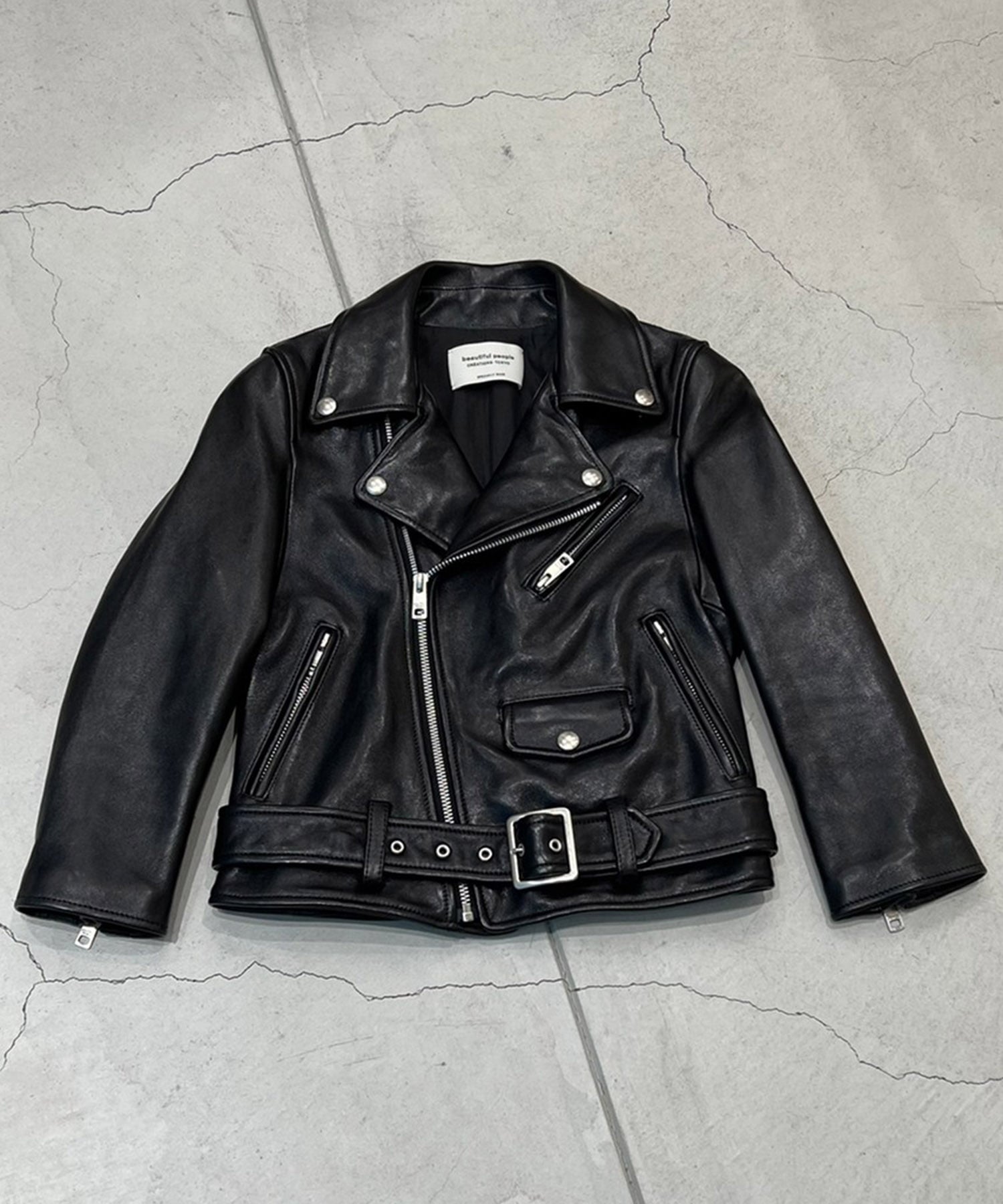 vintage leather THE/ a riders jacket beautiful people