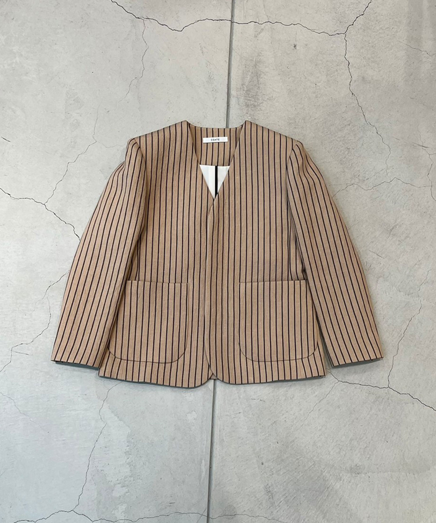 striped jacket COATE