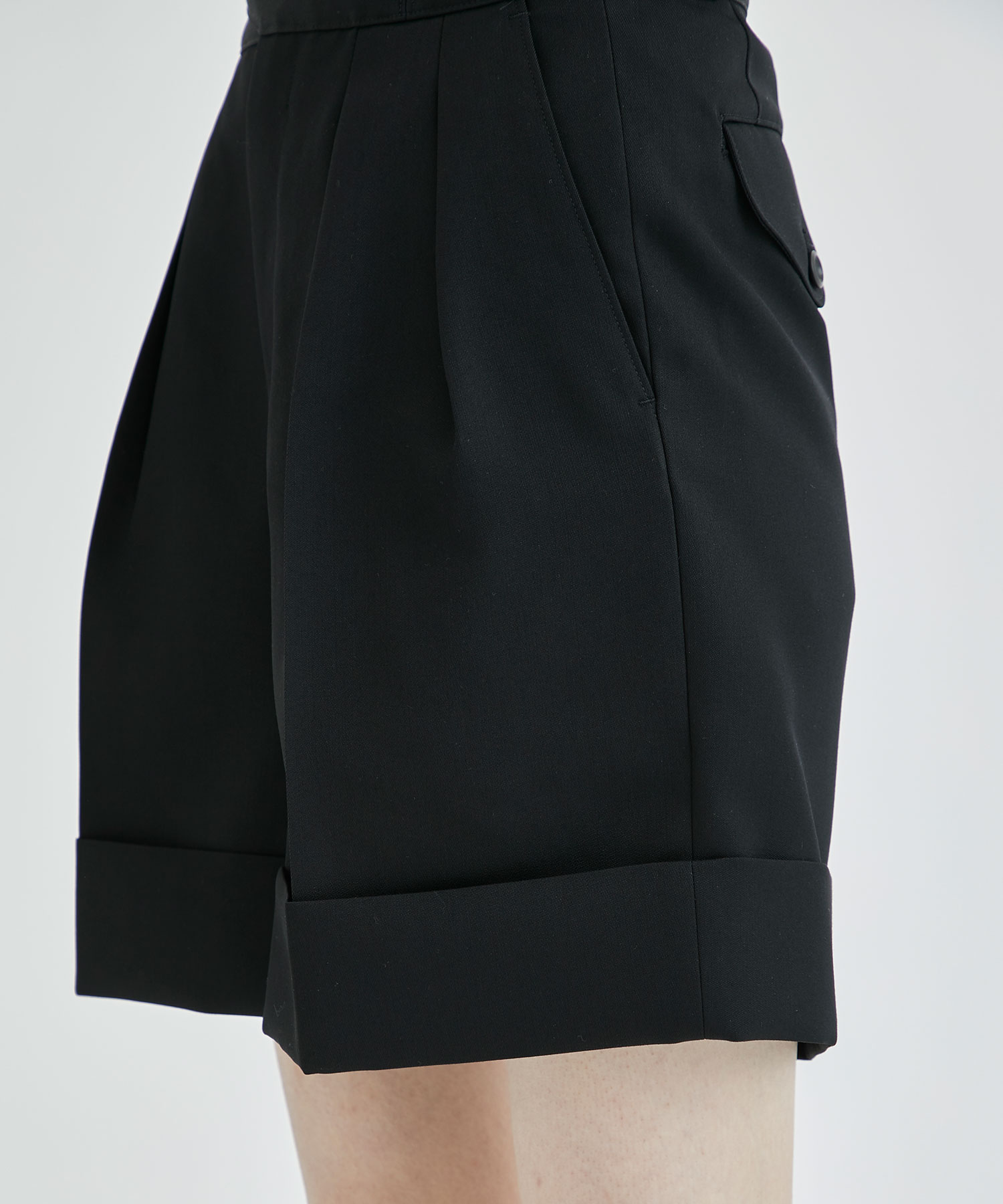 THE GURKHA SHORTS(36 BLACK): THE RERACS: WOMEN｜THE TOKYO ONLINE STORE