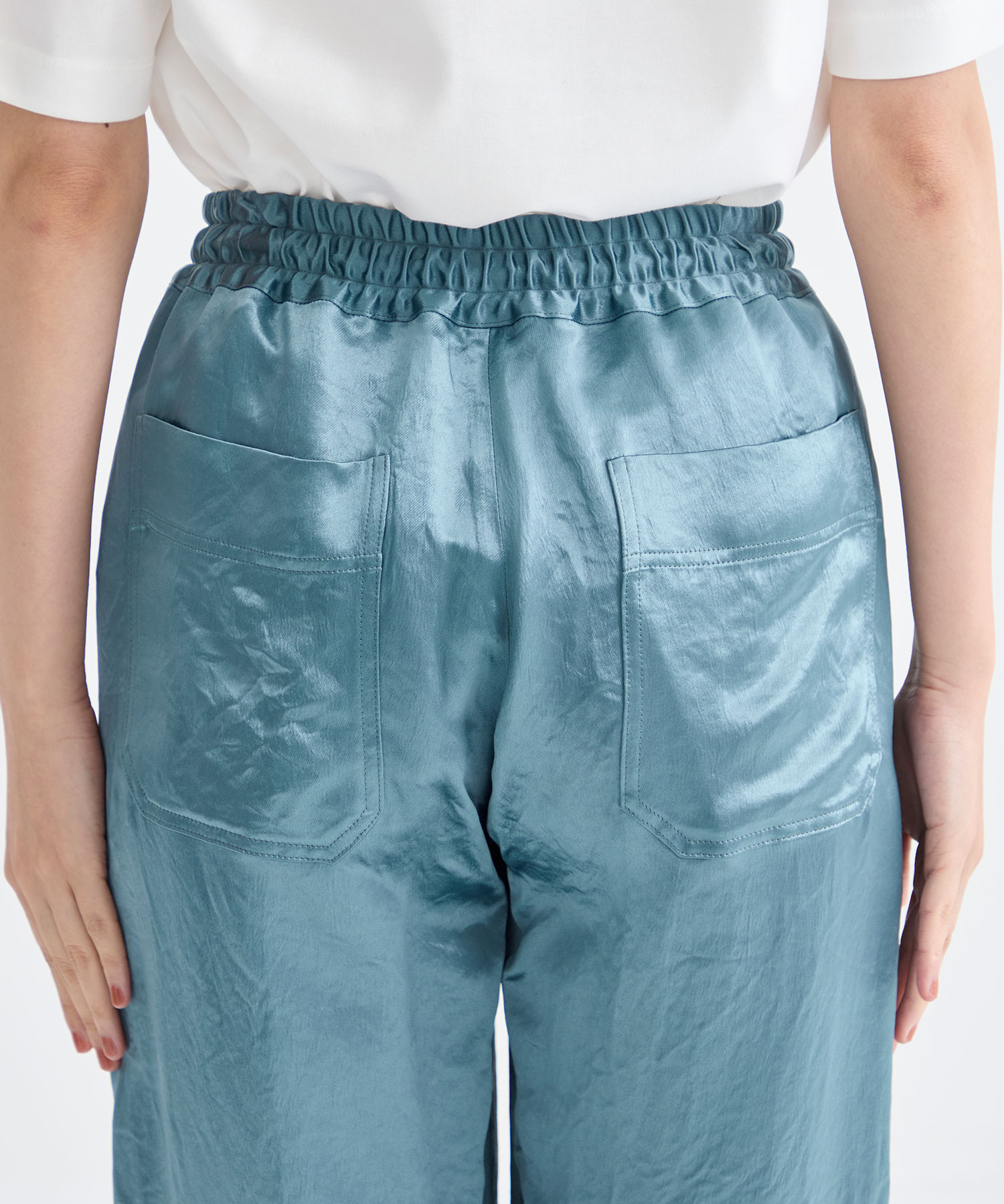 SATIN RELAX PANTS CINOH