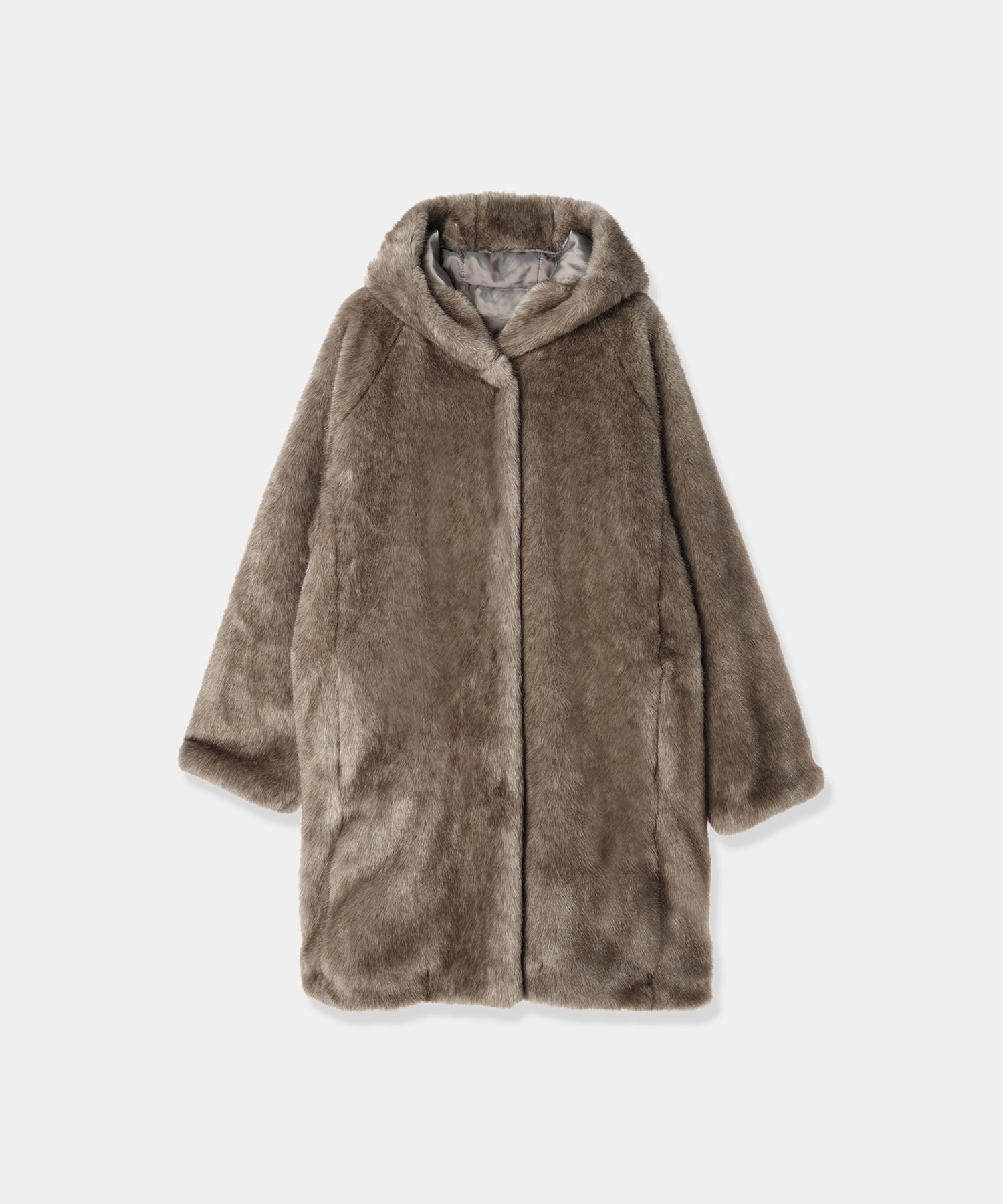 hoodie fur coat Louren