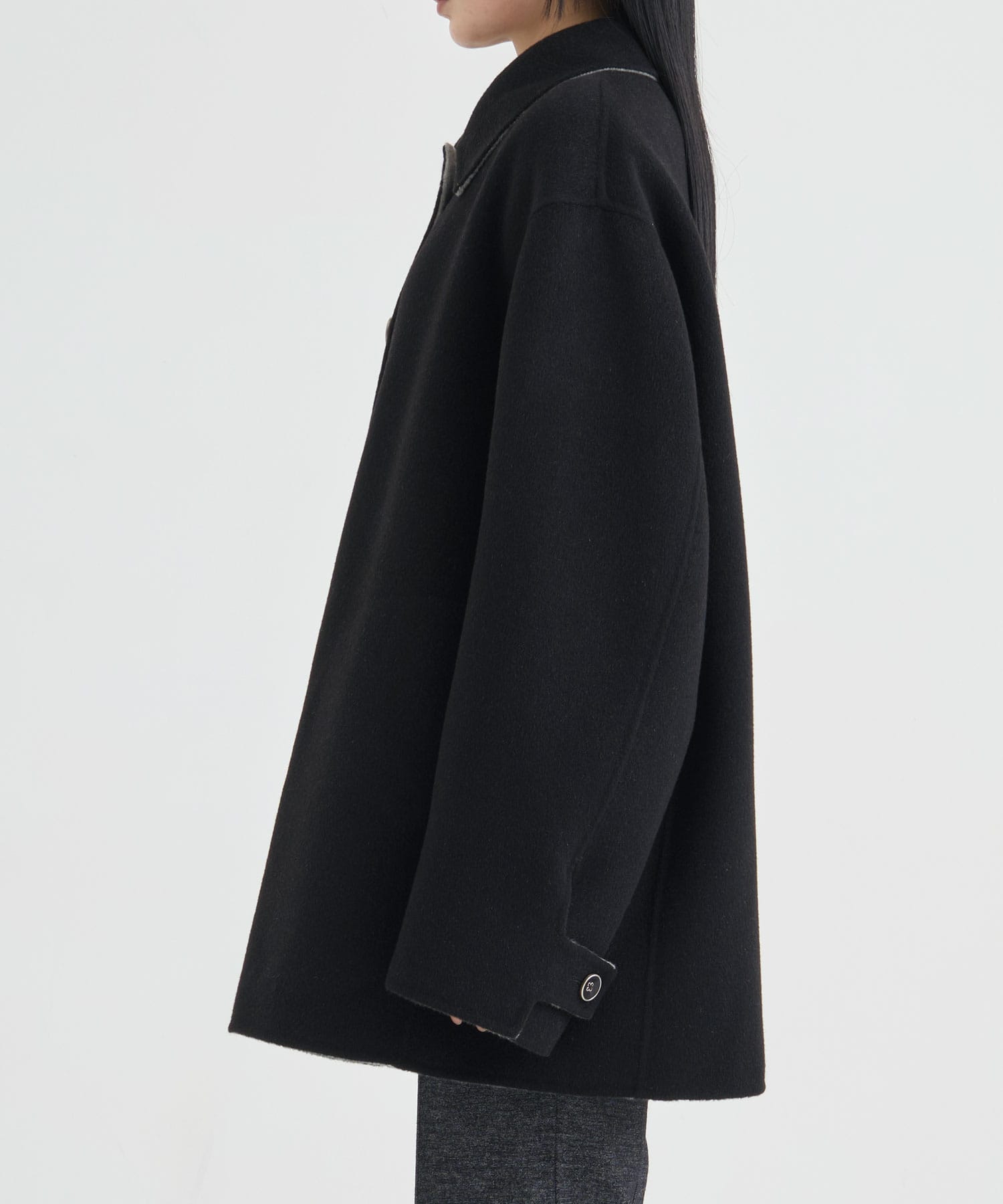 CASHMERE REVERSIBLE SHORT COAT THE TOKYO