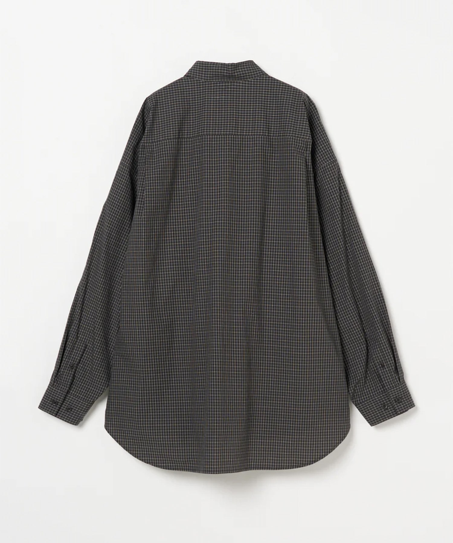 Coton Check Cape Shirt INSCRIRE